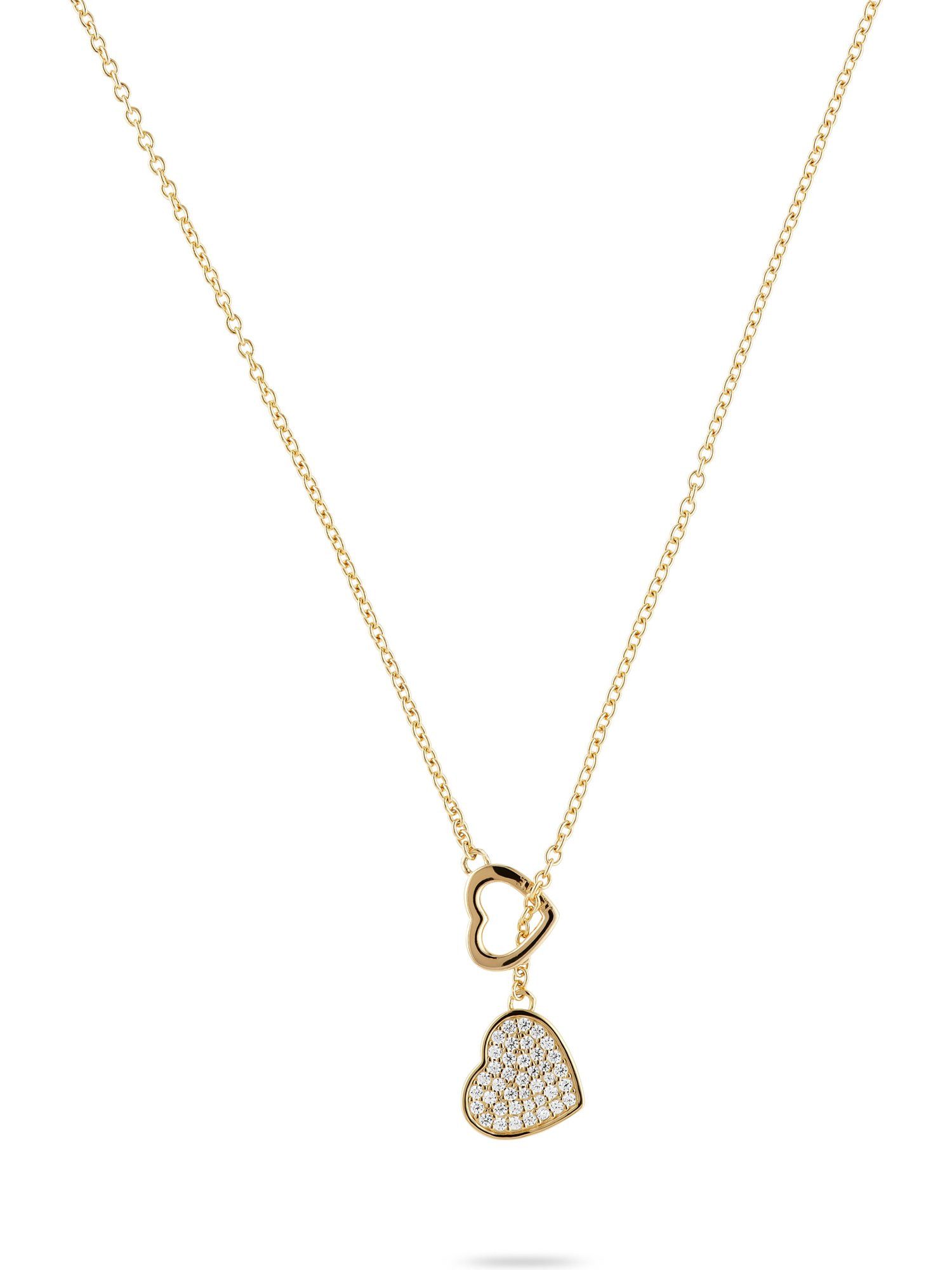 JETTE Silberkette JETTE Damen-Kette 925er Silber, recycelt Zirkonia, BELOVED