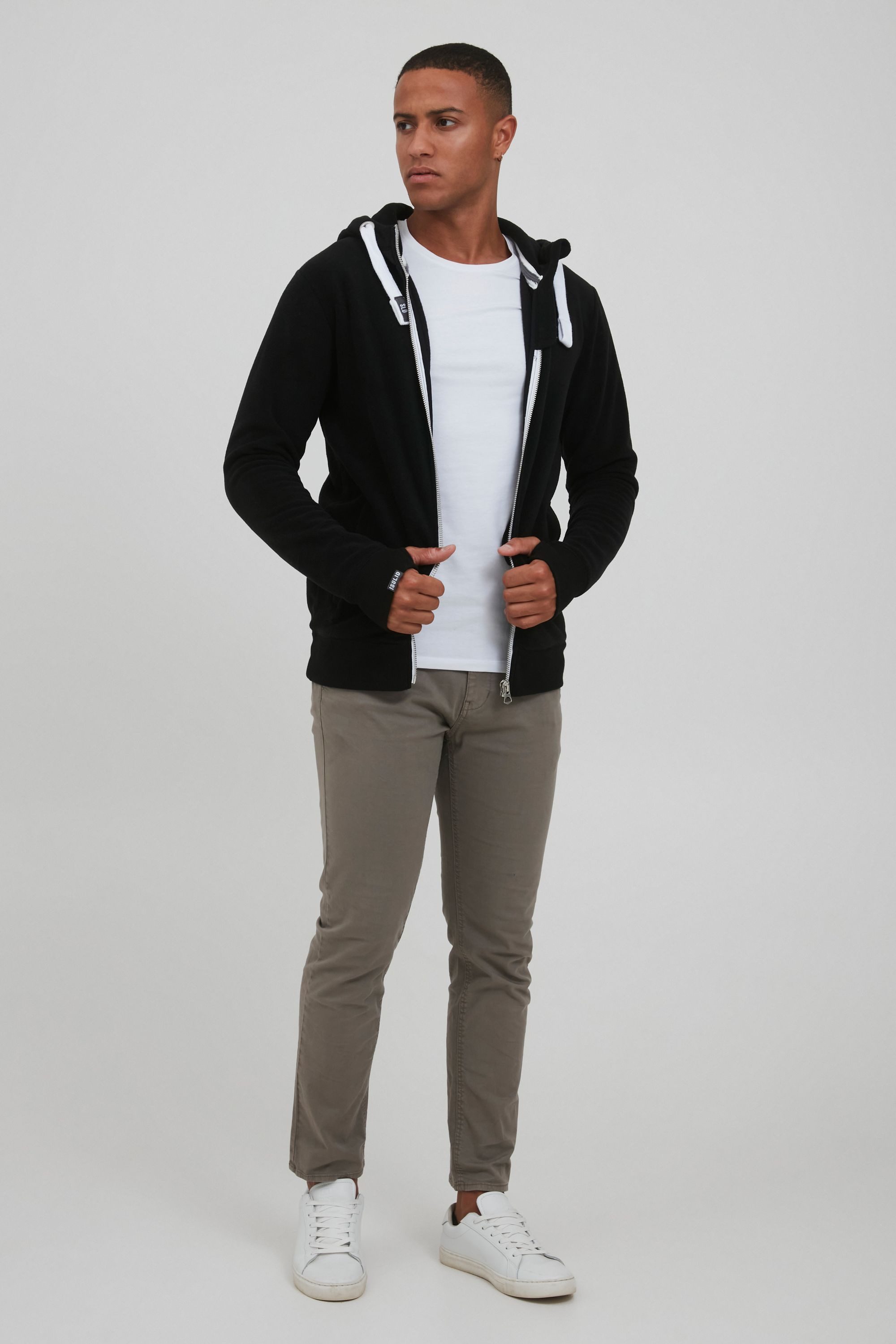 !Solid Fleecejacke SDLoki Sweatshirtjacke mit hochabschließendem günstig online kaufen