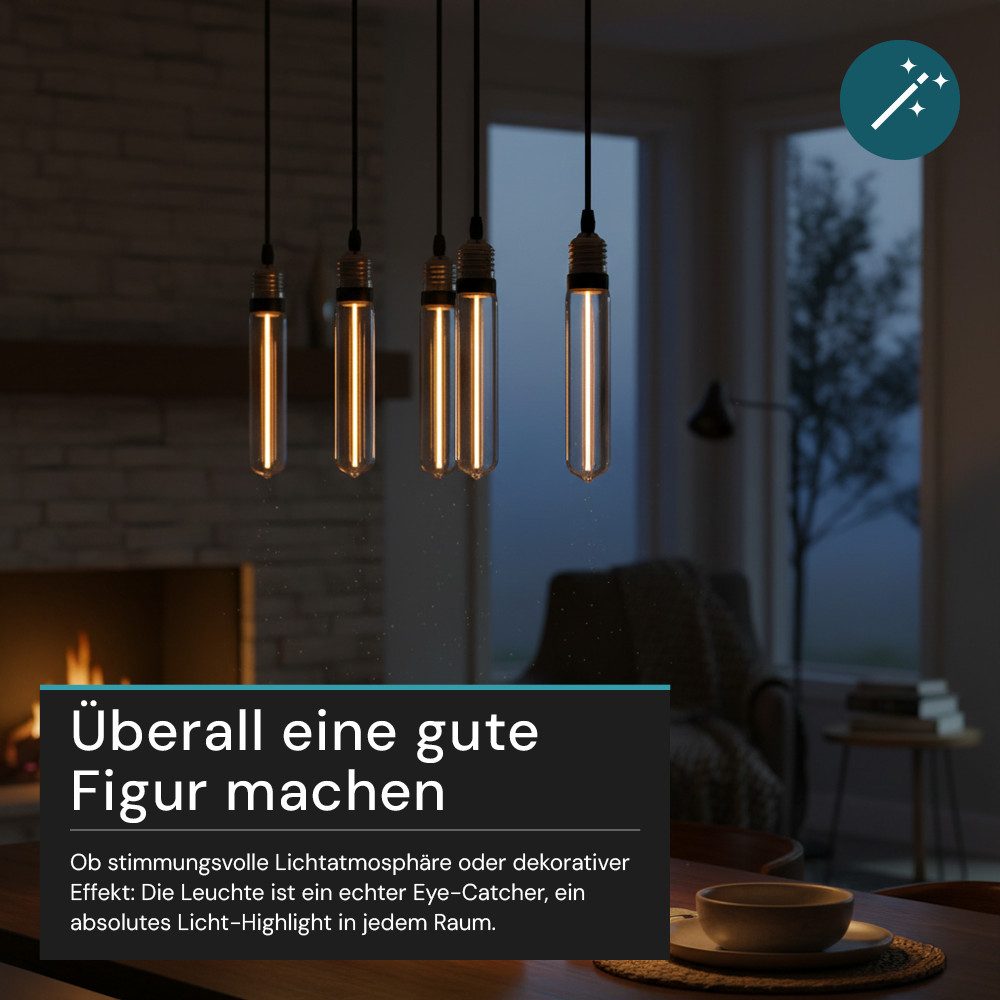 LUXULA LED-Leuchtmittel LUXULA LED-Leuchtmittel E27 2 W 1800 K Warmweiß, E27, Warmweiß – Bild 5 von 5