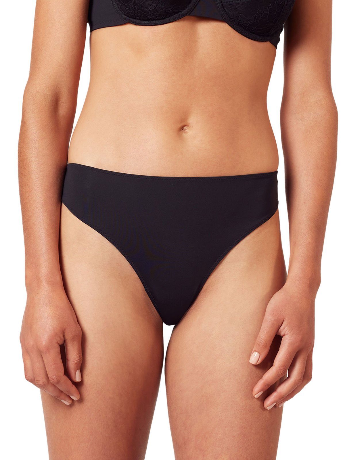 String Damen String hautnah Soft Floral Micro