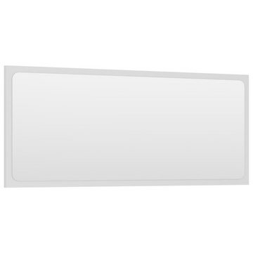 Spiegel Badspiegel Weiß 90x15x37 cm Spanplatte