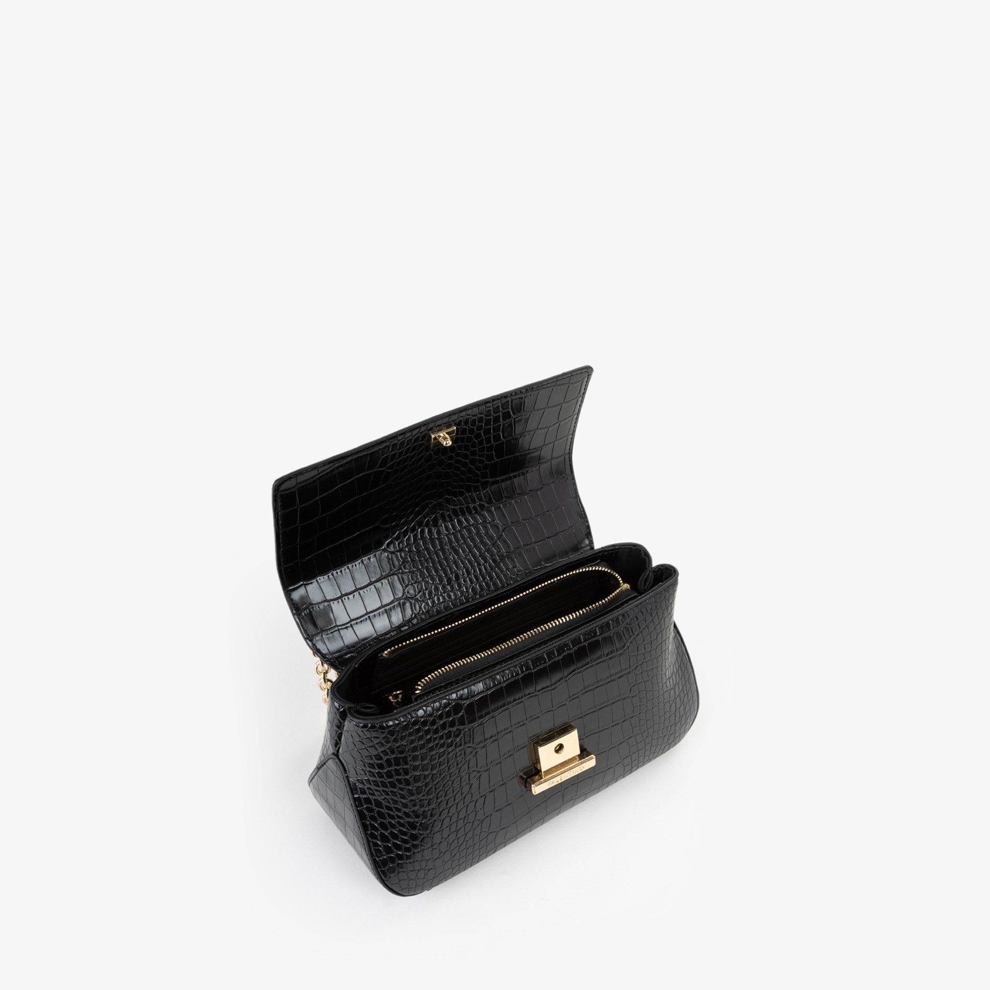 VALENTINO BAGS Umhängetasche AFRODITE, Handtasche, Abendtasche mit modischer Kroko-Prägung