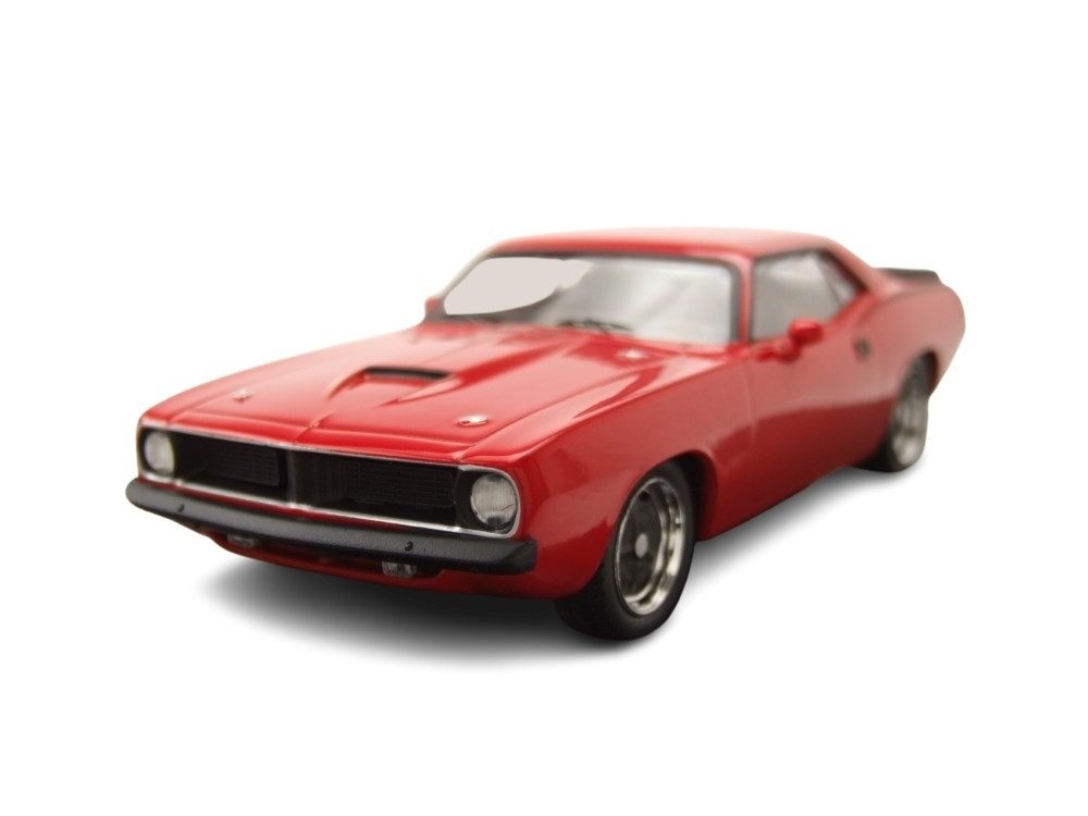 ixo Models Modellauto Plymouth Barracuda 1970 rot, Maßstab 1:43