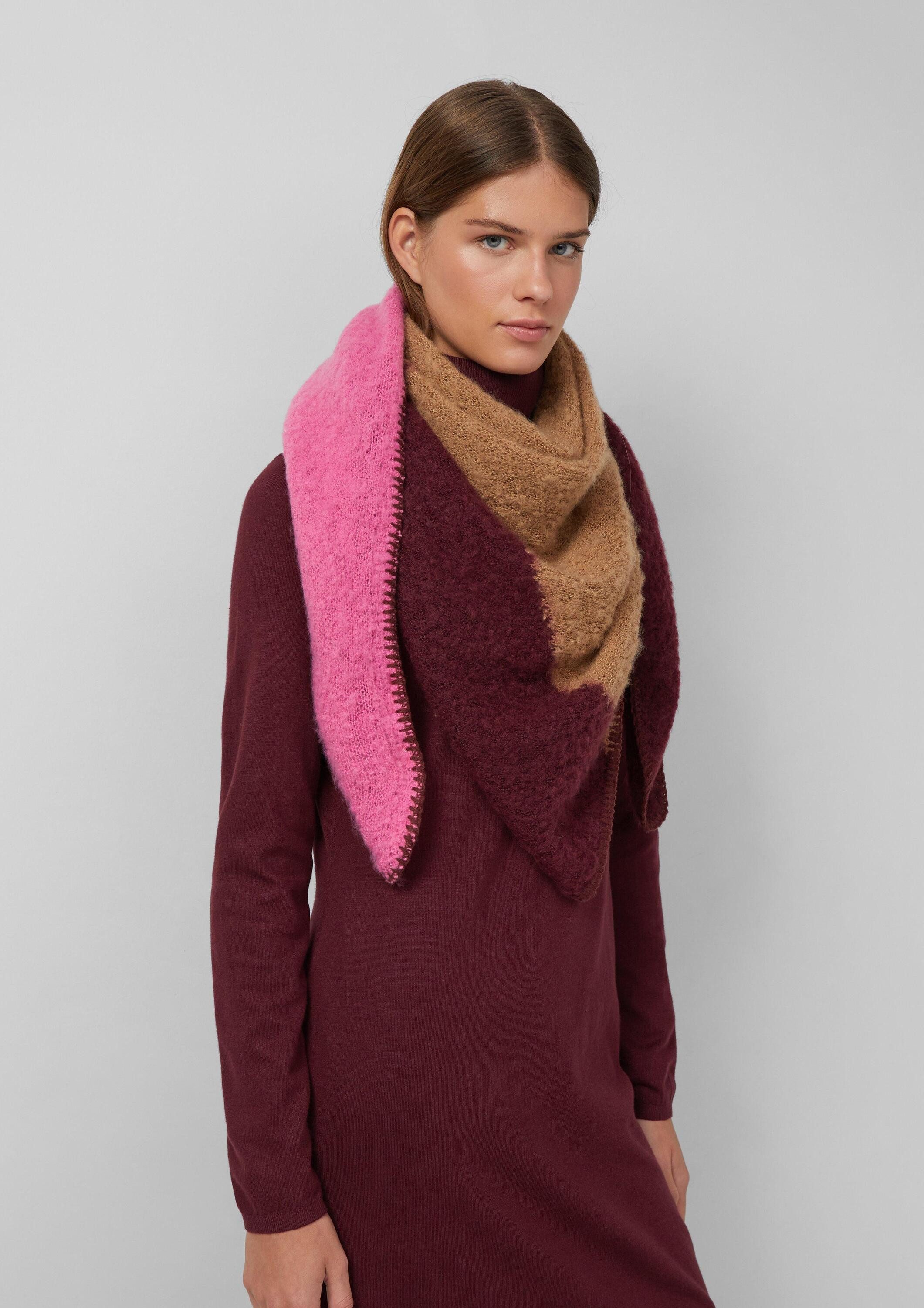 s.Oliver Schal Schal, Weicher Schal aus Bouclé-Strick günstig online kaufen