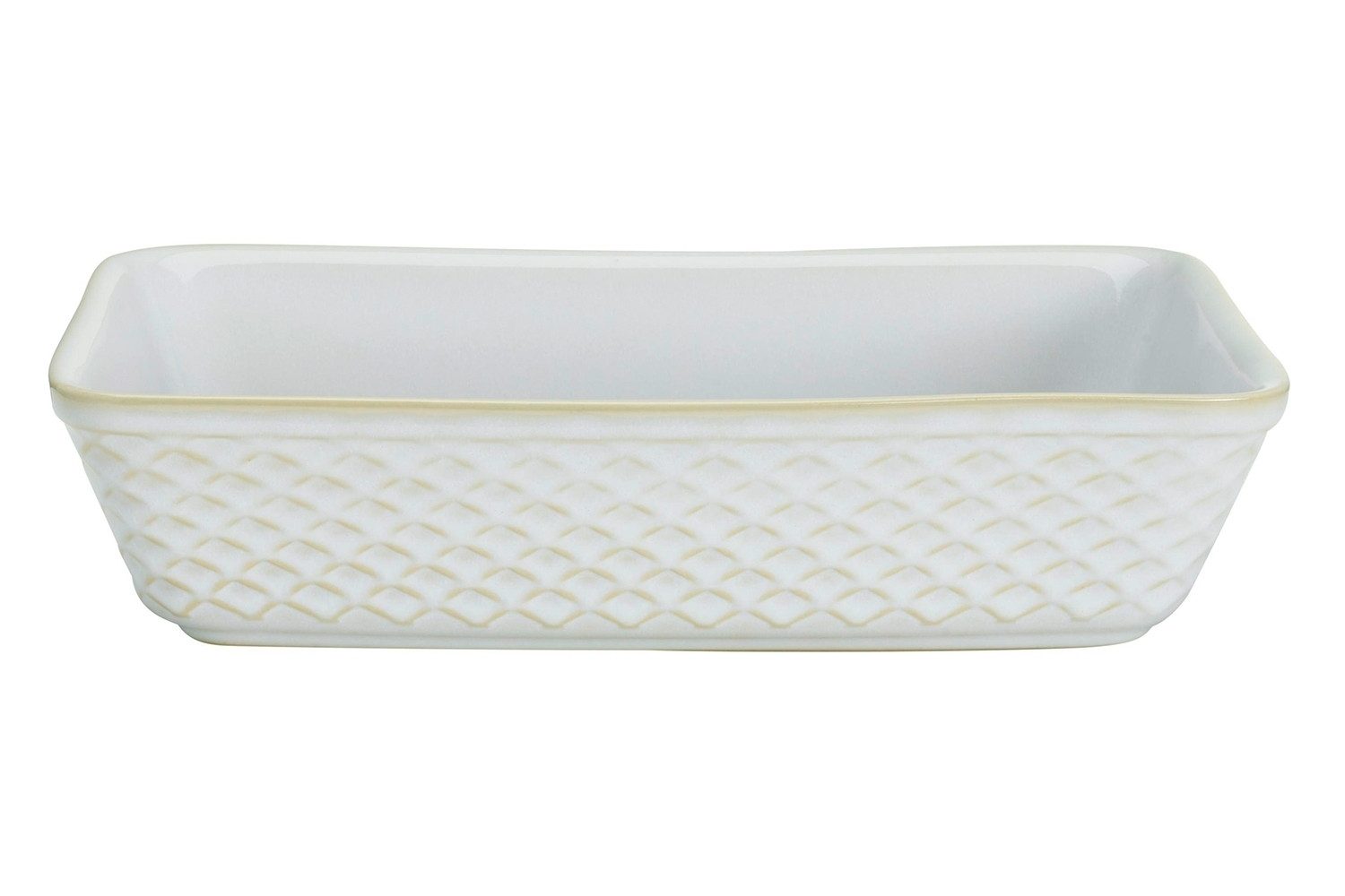 Ritzenhoff & Breker Auflaufform KIRUNA, 31 x 21 cm, Weiß, Creme, Steingut, (1-St)