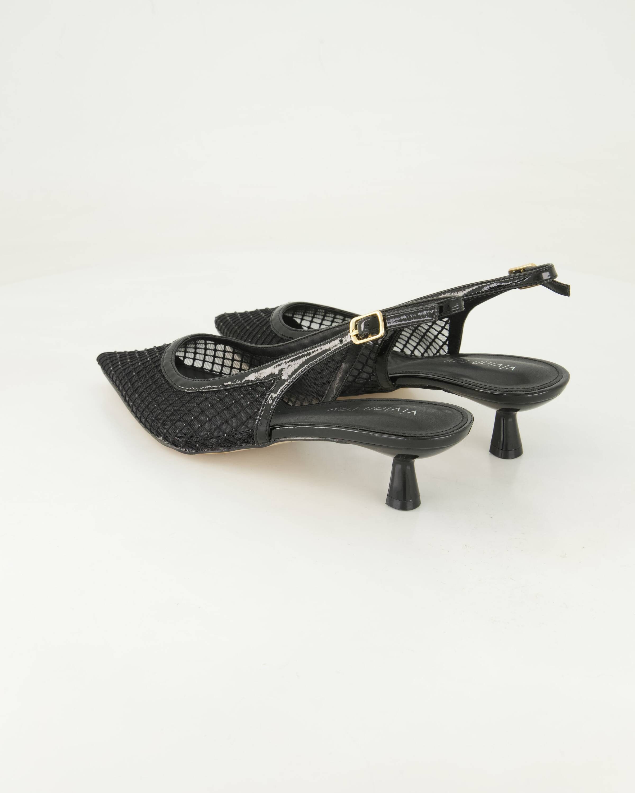 Vivian Ray 800712-935 Slingpumps Obermaterial: Textil und Sonstiges Material
