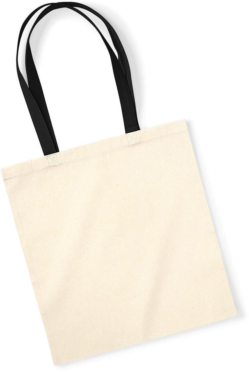 Umhängetasche EarthAware Organic Bag for Life - Contrast Handle 38 x 42cm