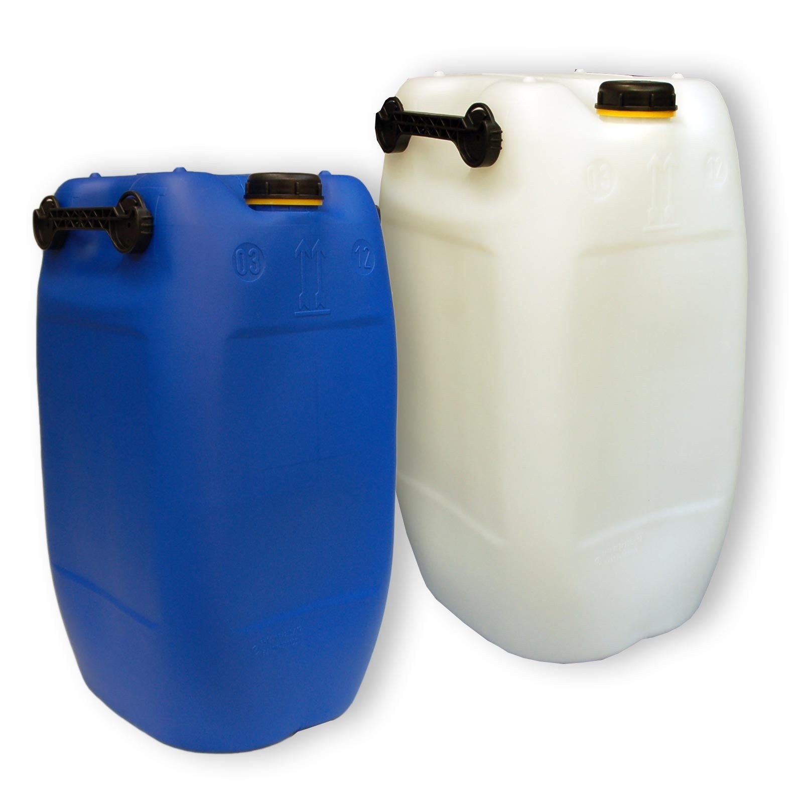 Kunststoffkanister aus Polyethylen (PE), 60 Liter, blau
