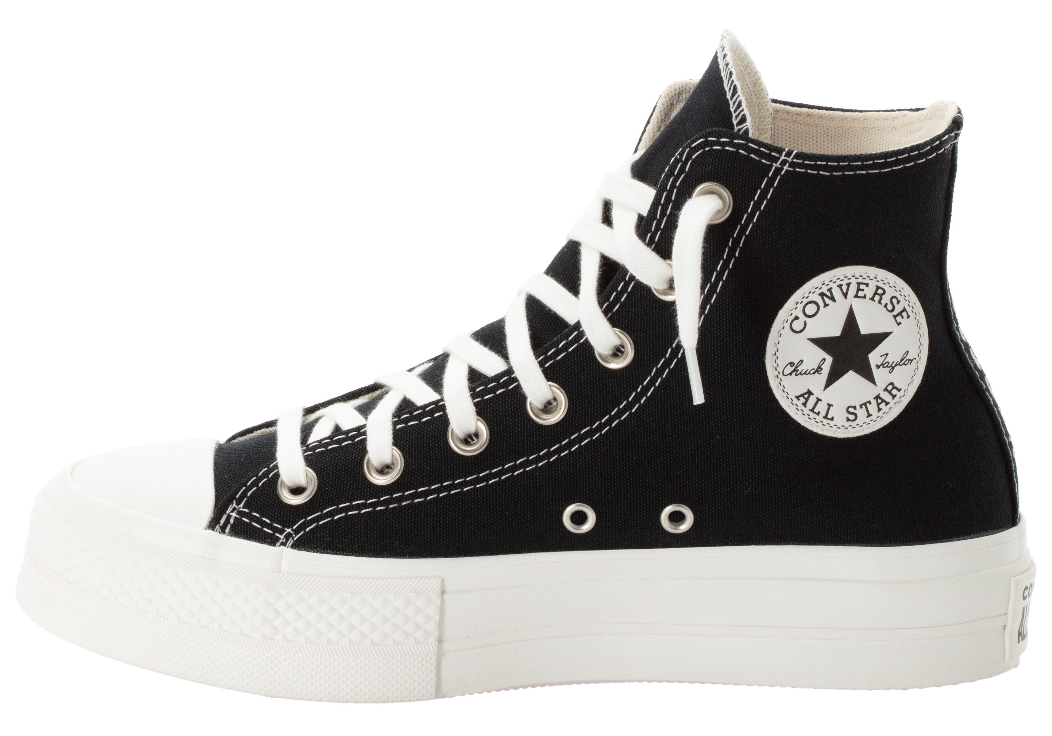 Converse CHUCK TAYLOR ALL STAR LIFT PLATFORM EMBROIDERED CRYSTALS Sneaker günstig online kaufen