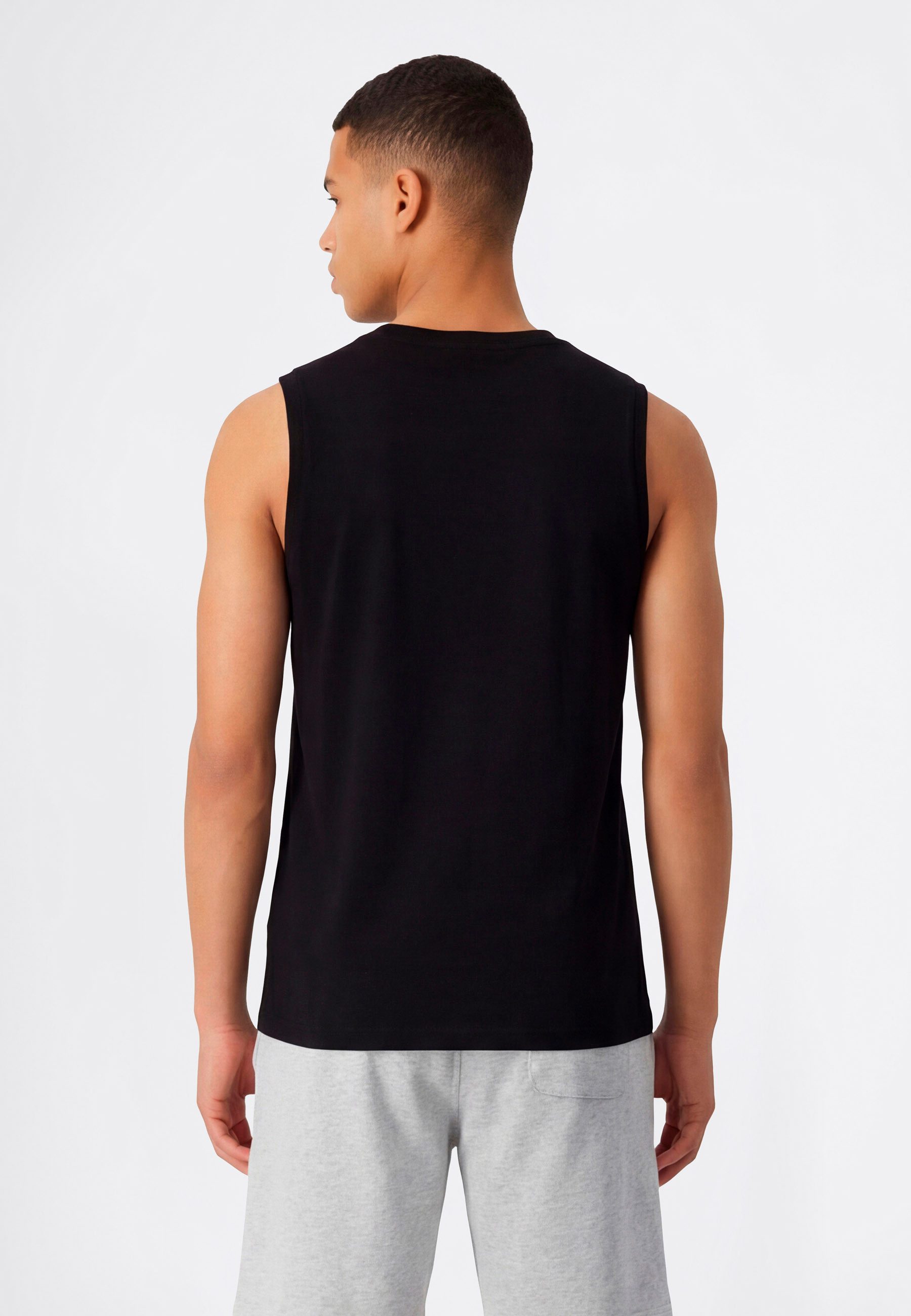 Champion Tanktop BASICS Sleeveless T-Shirt Large Logo sportliche Schnittfor günstig online kaufen