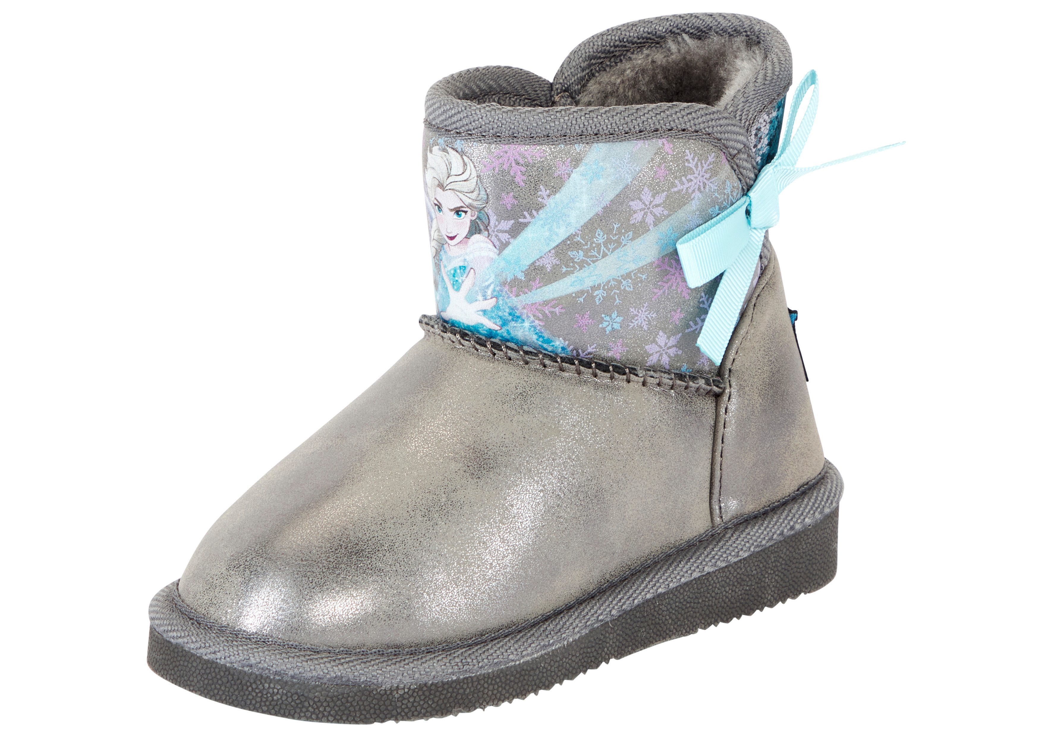 Disney Frozen Schlupfboots Winterschuhe, Winterboots, Snowboots, Schlupfstiefel, gefüttert