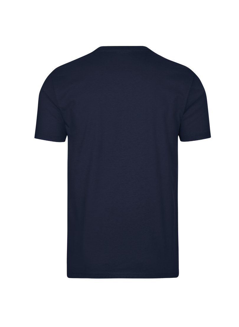 Trigema T-Shirt TRIGEMA T-Shirt aus navy 100% Baumwolle