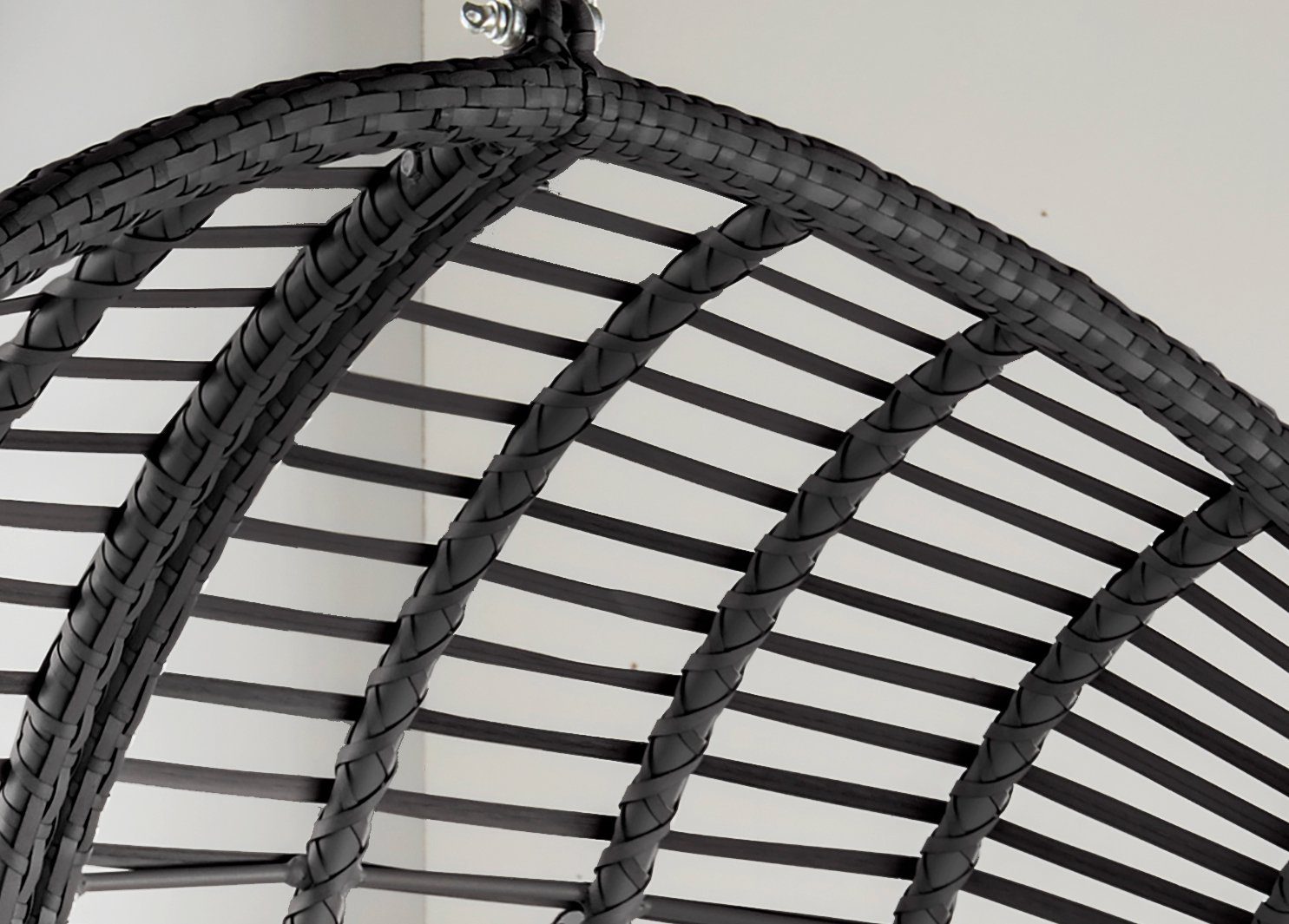 Destiny Hängesessel COCO DE LUXE II, Stahl, Aluminium, Polyrattan, mit Gestell, inkl. Auflagen