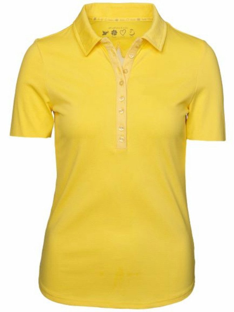 girls golf Poloshirt Girls Golf Polo Sophy Gelb Damen