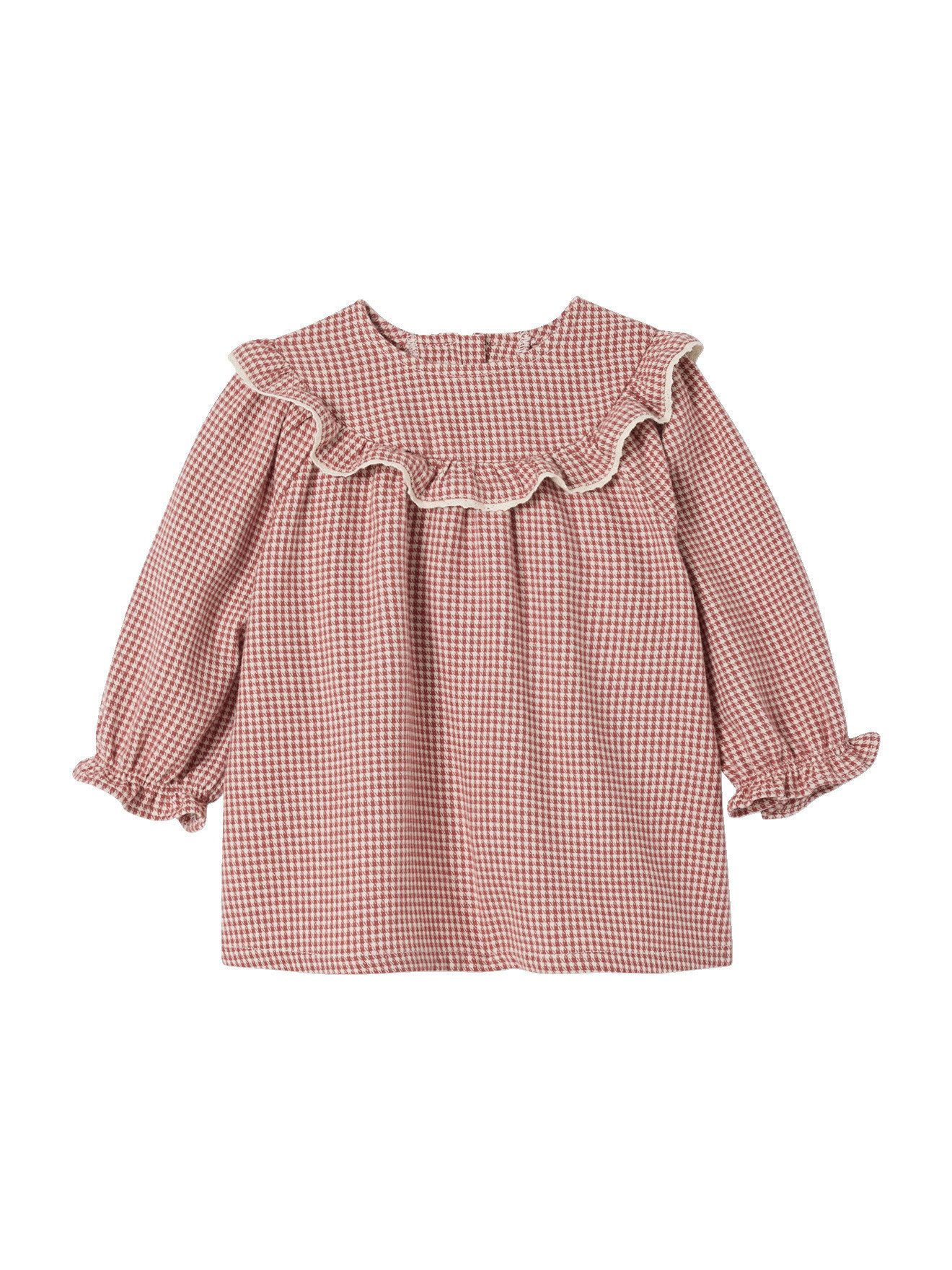 Minikleid Baby Flanellkleid mit Vichykaro