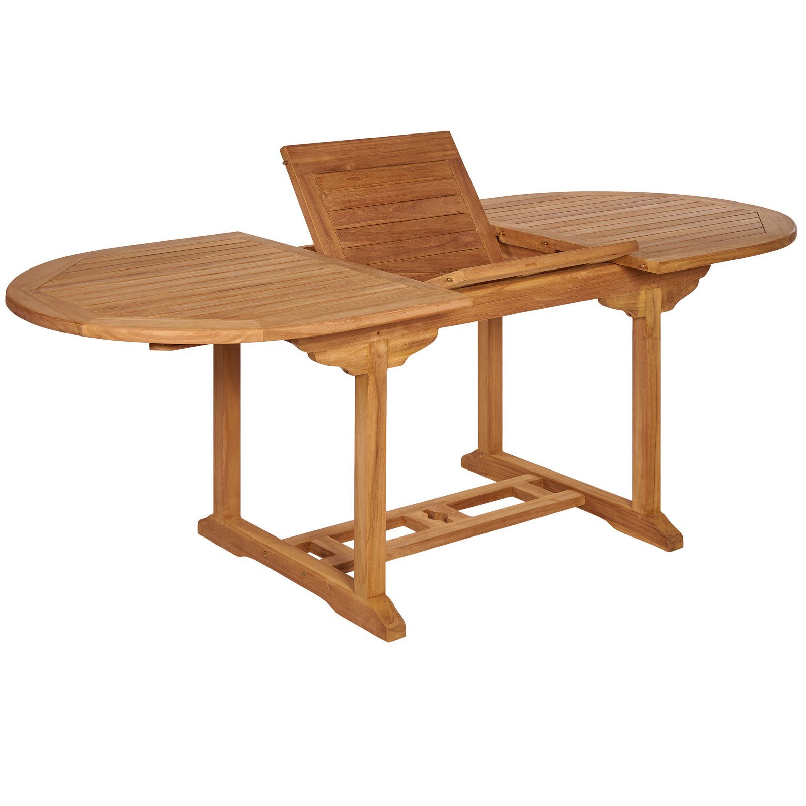 Garland Gartentisch Bari (1-St), Garland Gartentisch Bari Ausziehbar 150 - 200 x 90 x 75 cm Teak Holz