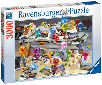Ravensburger Puzzle Gelini auf Reisen Puzzle, 3000 Puzzleteile