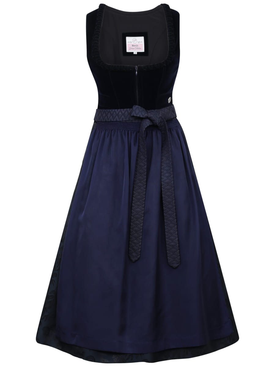 MarJo Dirndl Dirndl Rabenstein 70cm Länge midnight