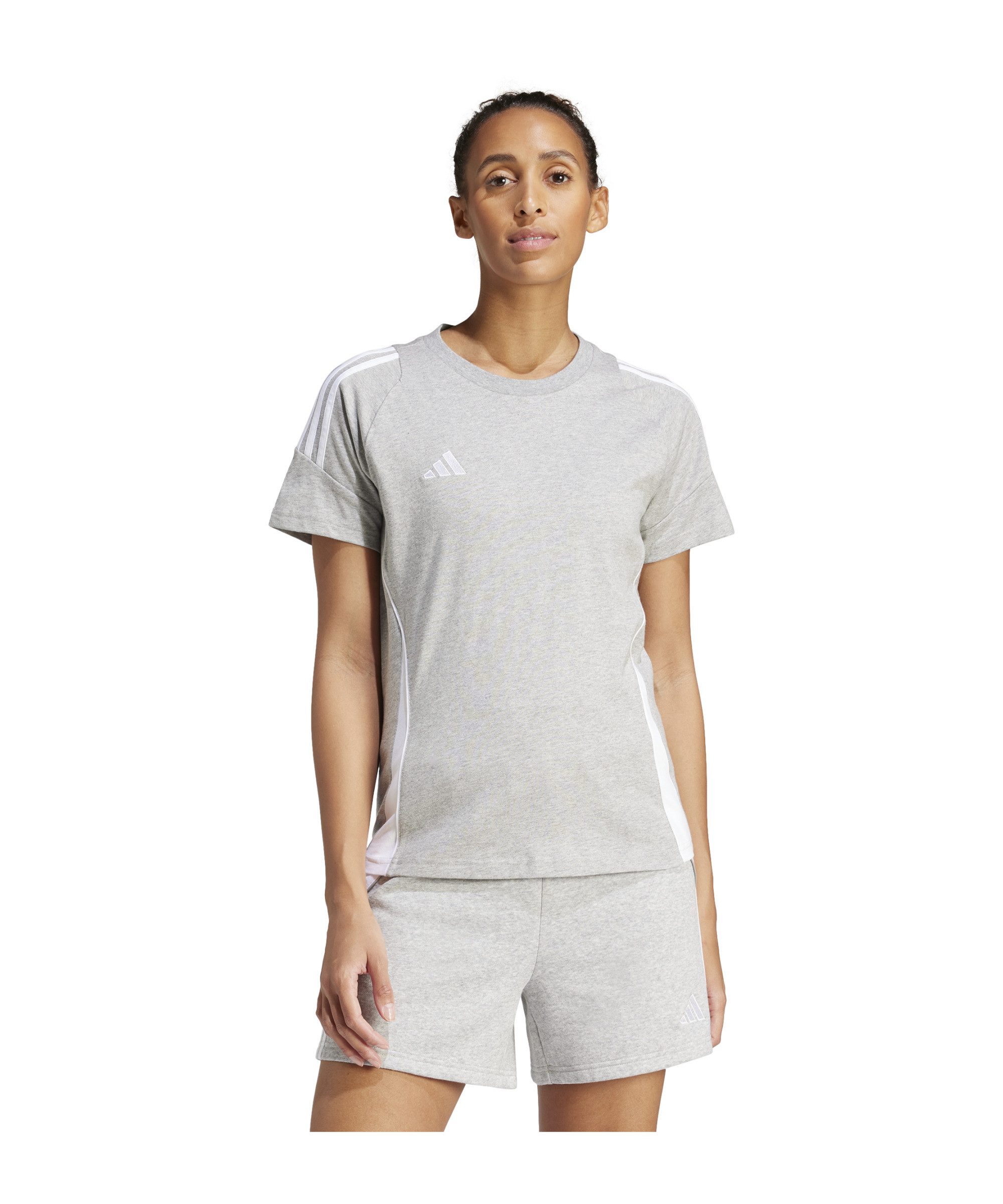 adidas Performance T-Shirt adidas Performance Tiro 24 T-Shirt Damen Baumwol günstig online kaufen
