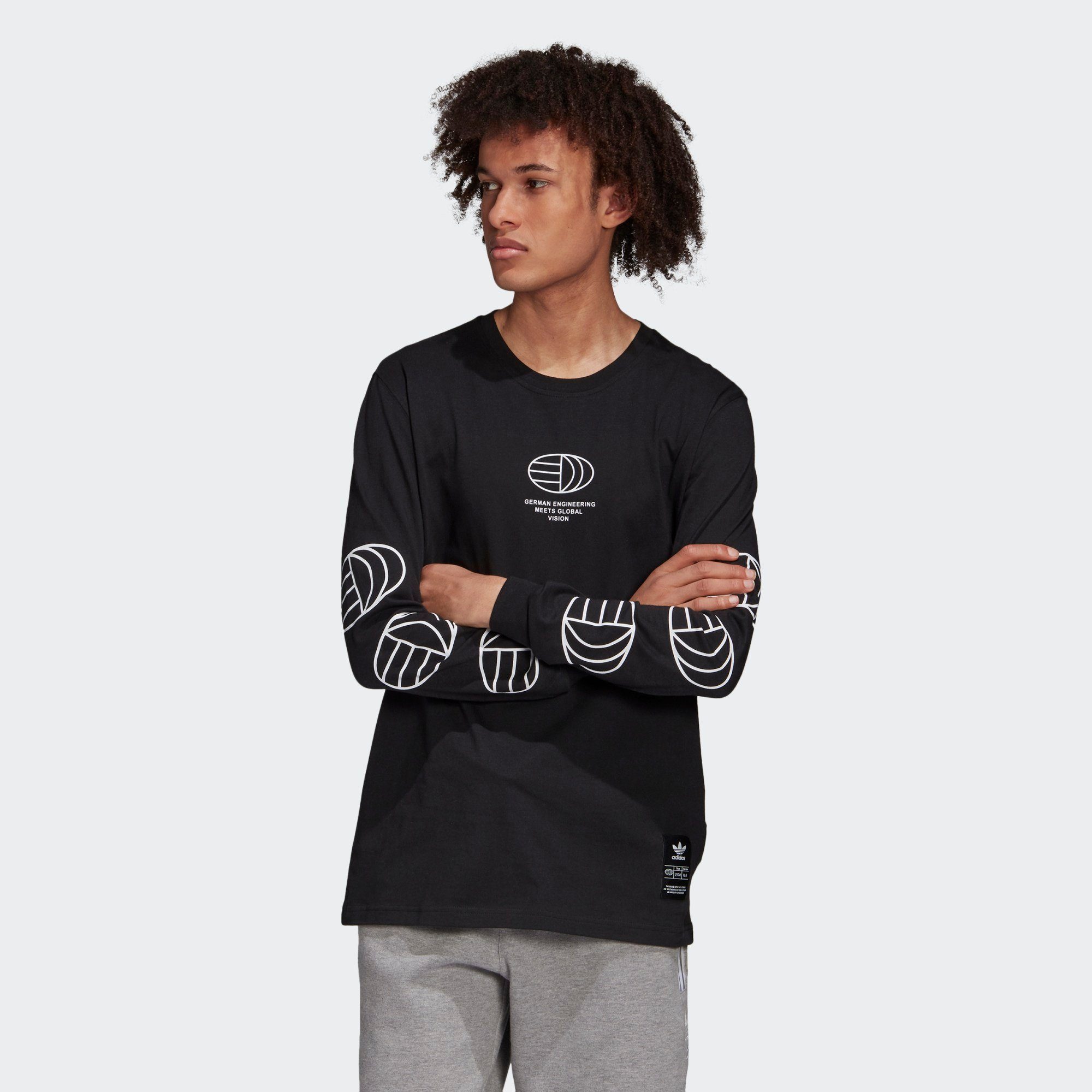 adidas trefoil long sleeve