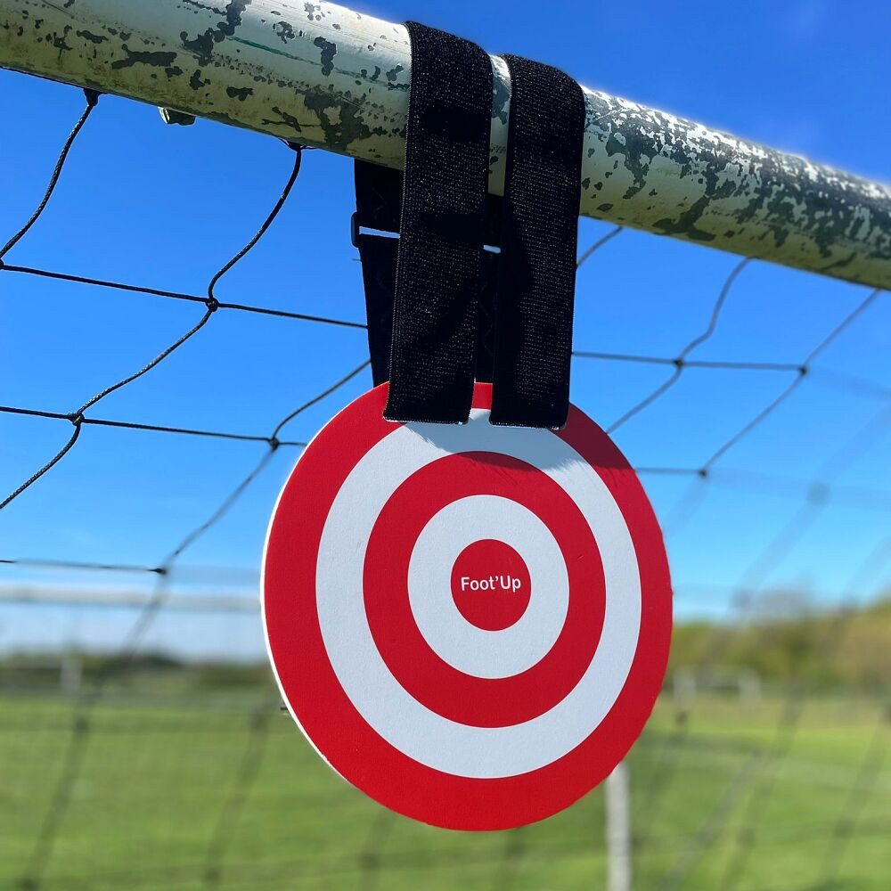 Trainingshilfe Fußball-Zielscheiben-Set, Schnell montiert an jedem Tor