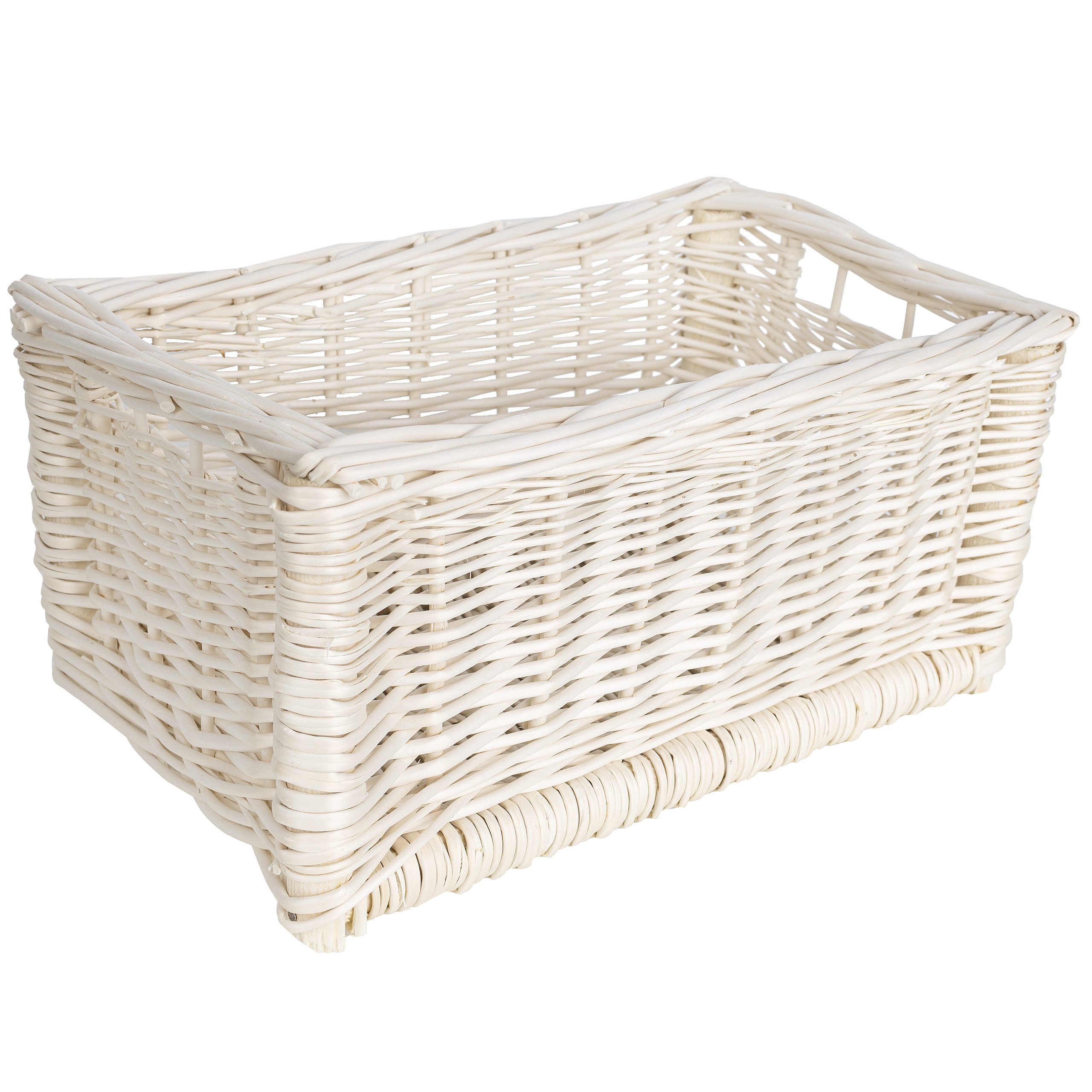 Creative Home Holzkiste Weidenkorb Aufbewahrungskorb, Handgeflochten, günstig online kaufen