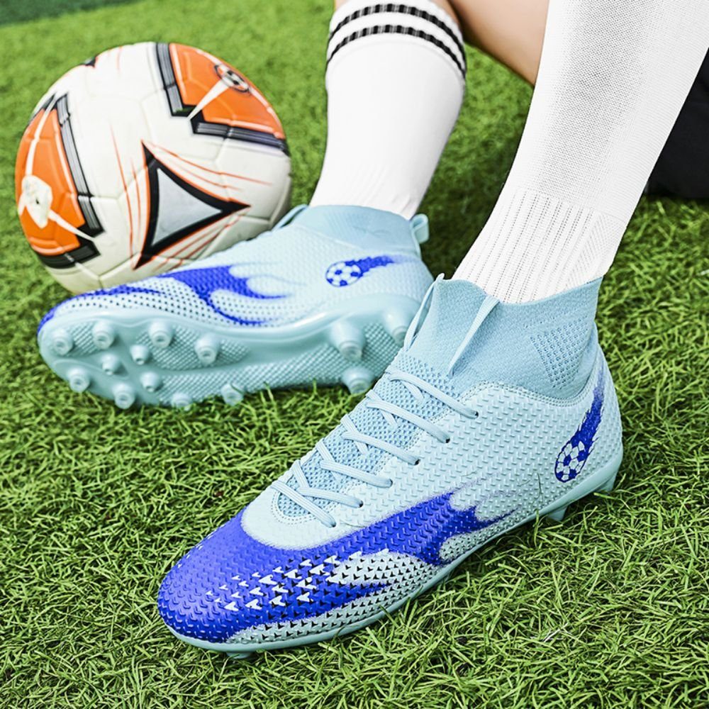 HUSKSWARE Fußballschuh (Turnschuhe für Jugendliche Erwachsene) hohen blau Absätzen und mit Schuhen
