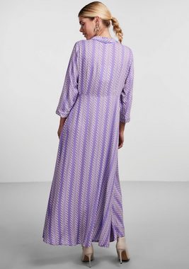 Y.A.S Hemdblusenkleid YASSAVANNA LONG SHIRT DRESS mit 3/4 Ärmel