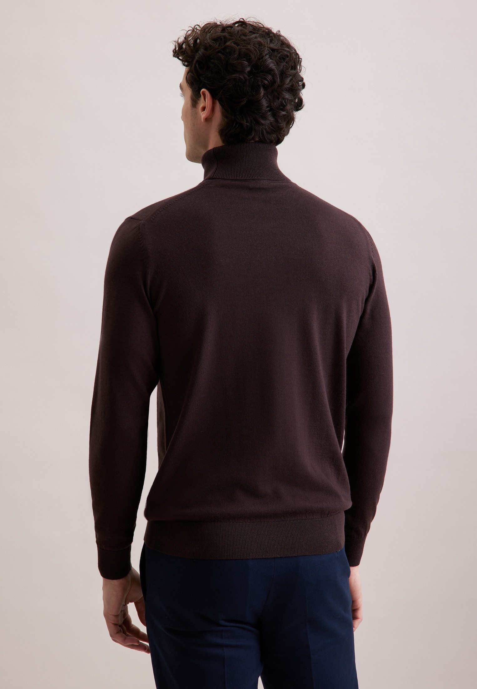 seidensticker Strickpullover Schwarze Rose 1/1 Rundhals günstig online kaufen