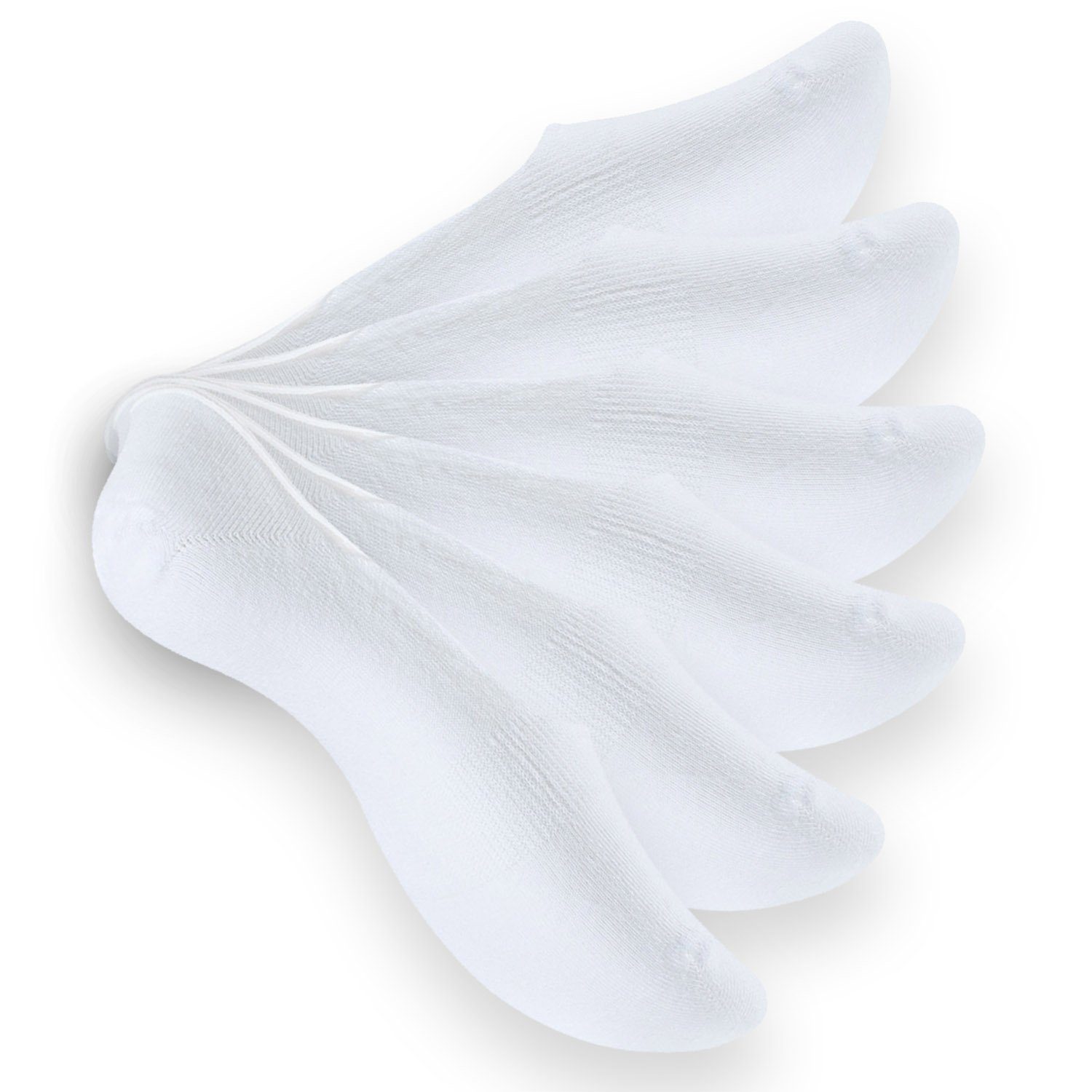 Füßlinge Reslad Unsichtbare Sneaker Socken (6xPaar) Damen & Herren mit Silikonp