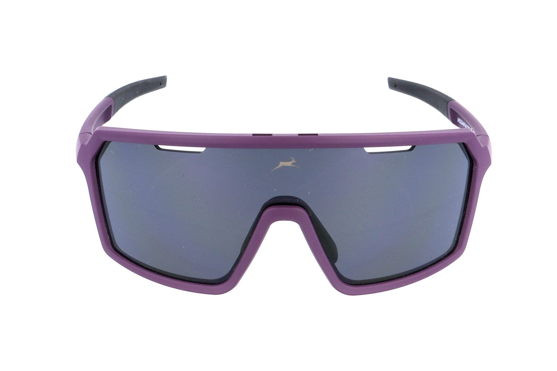 Gamswild Sonnenbrille UV400 Sonnenbrille Skibrille Fahrradbrille TR90 tolles Design Damen Herren Unisex, Modell WS2244 in, orange, dunkelgrün, dunkellila