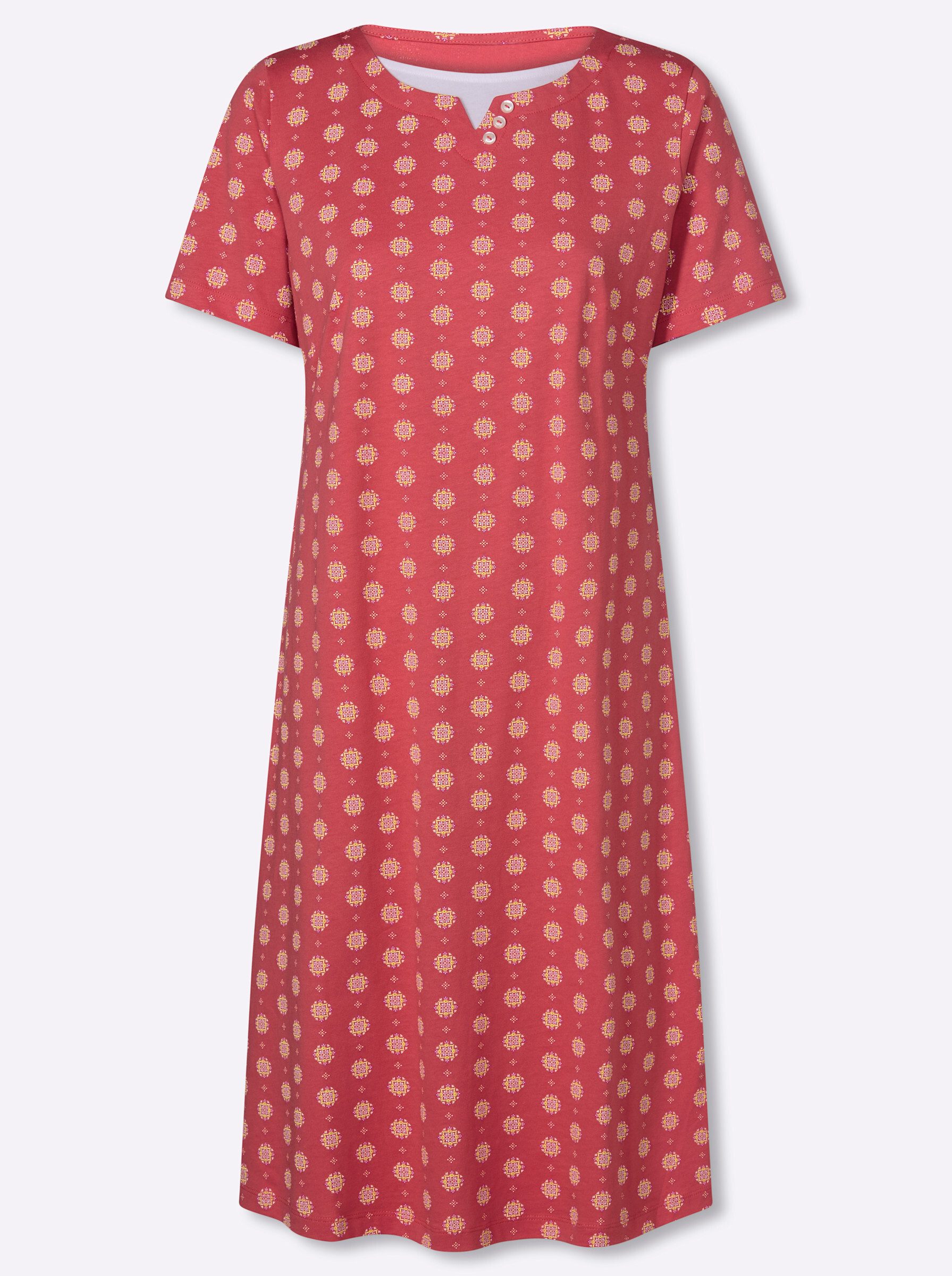 Sieh an! Etuikleid Jersey-Kleid Kurzarm