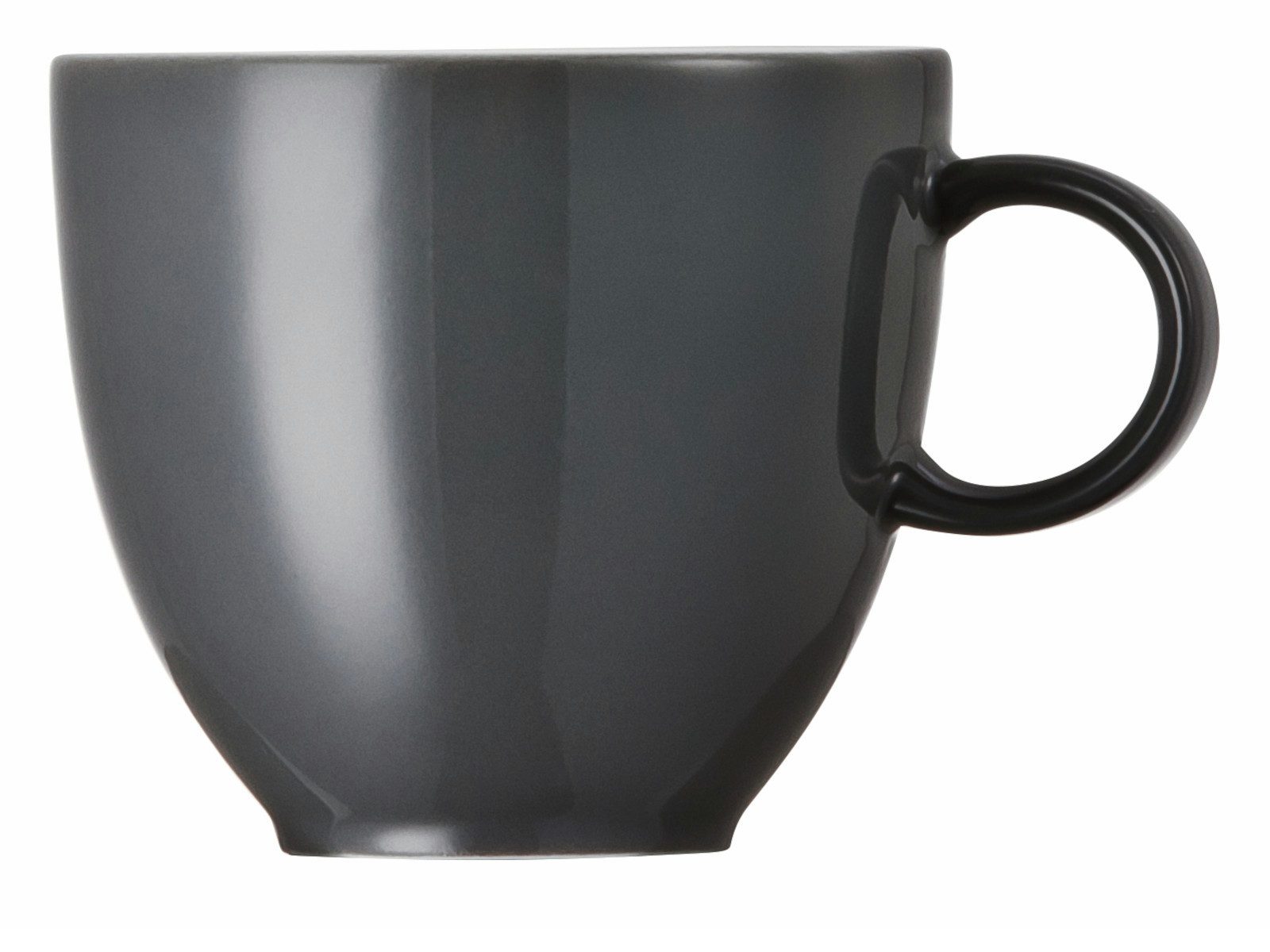Thomas Porzellan Espressotasse Sunny Day Grey Espresso/Mokka-Obertasse 0,08 l, Porzellan, Tassen
