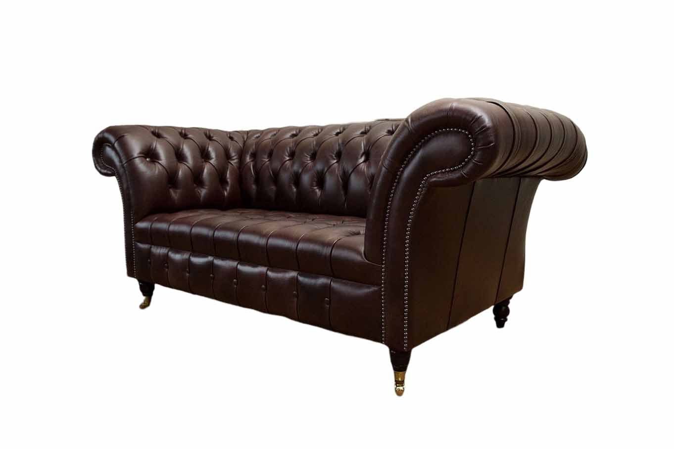 JVmoebel Chesterfield-Sofa, Chesterfield Zweisitzer Sofa Klassisch Design Wohnzimmer Sofas Couch