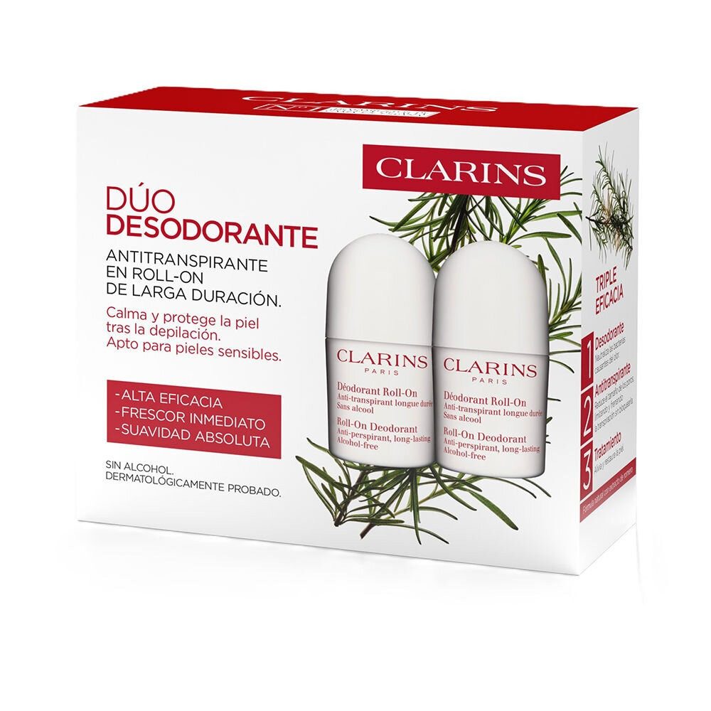 Clarins Deo-Roller DEOROLL-ON 2 x 50 ml