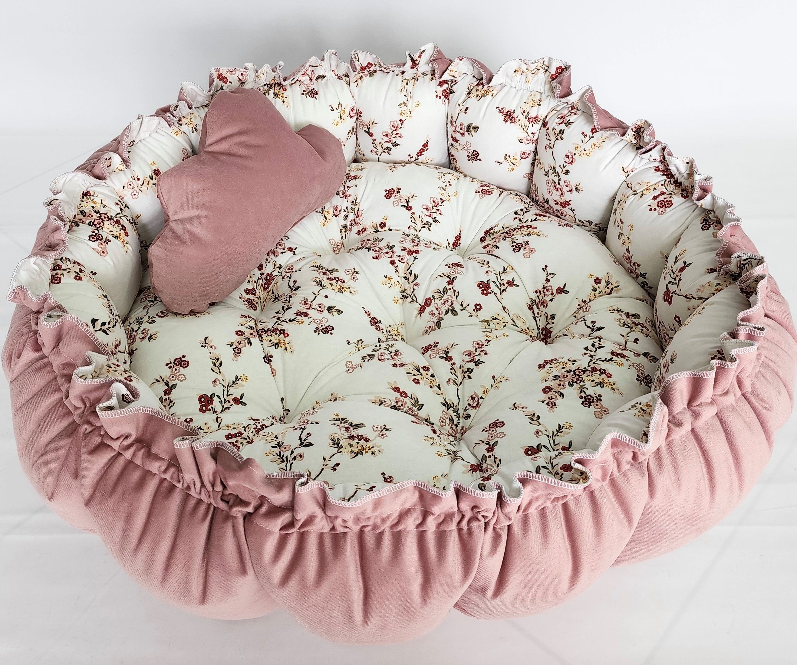 Baby Fancyroom Bettnestchen Premium Samt 2in1 günstig online kaufen