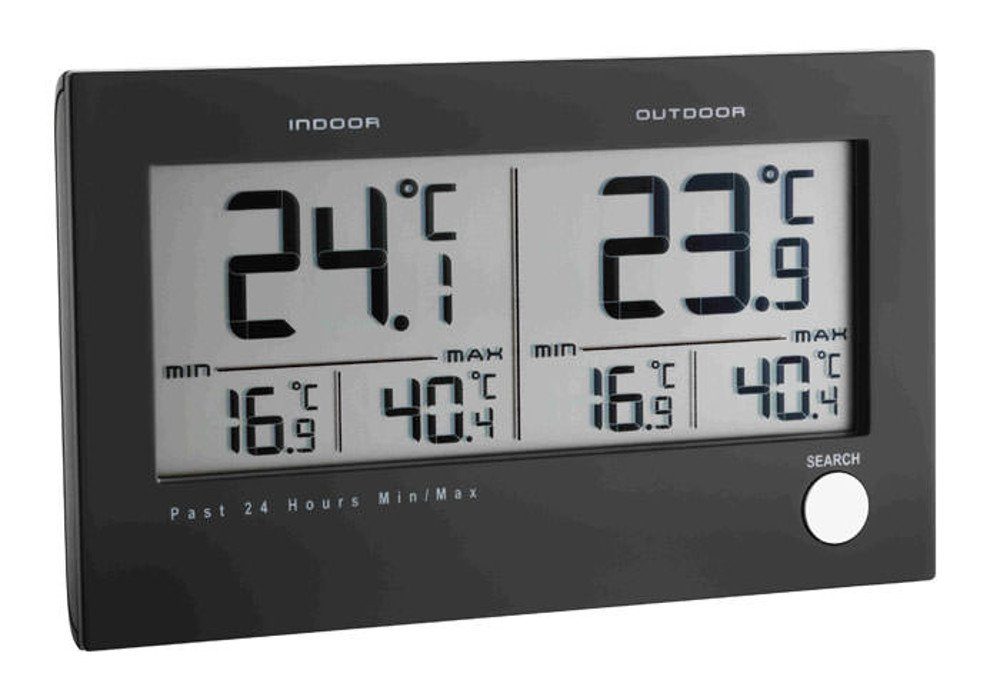 Funkwetterstation Digitales Funk-Thermometer Twin TFA 30.3048 mit Außensender