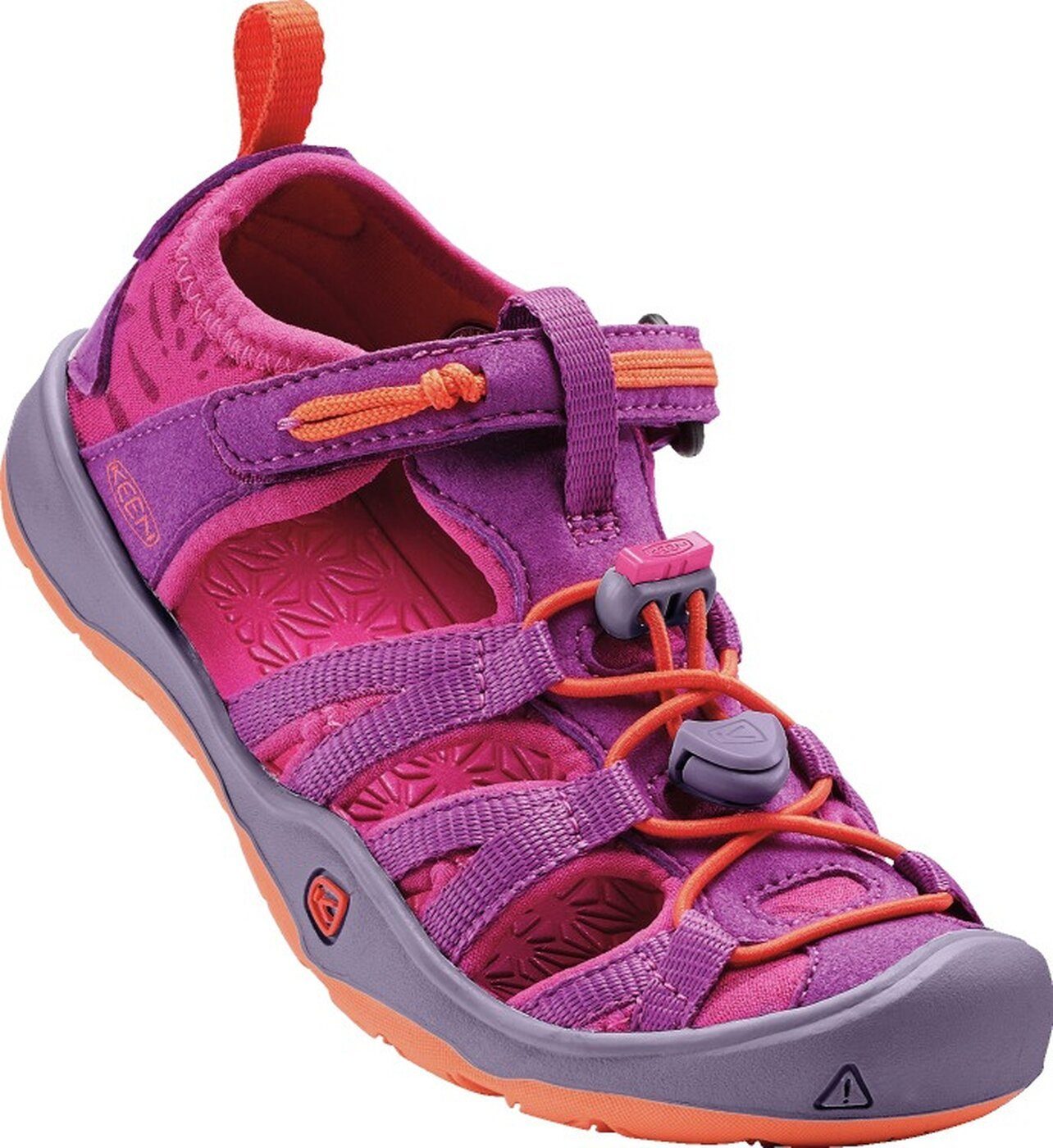 Keen MOXIE SANDAL C-PURPLE WINE/NASTURTI Trekkingsandale