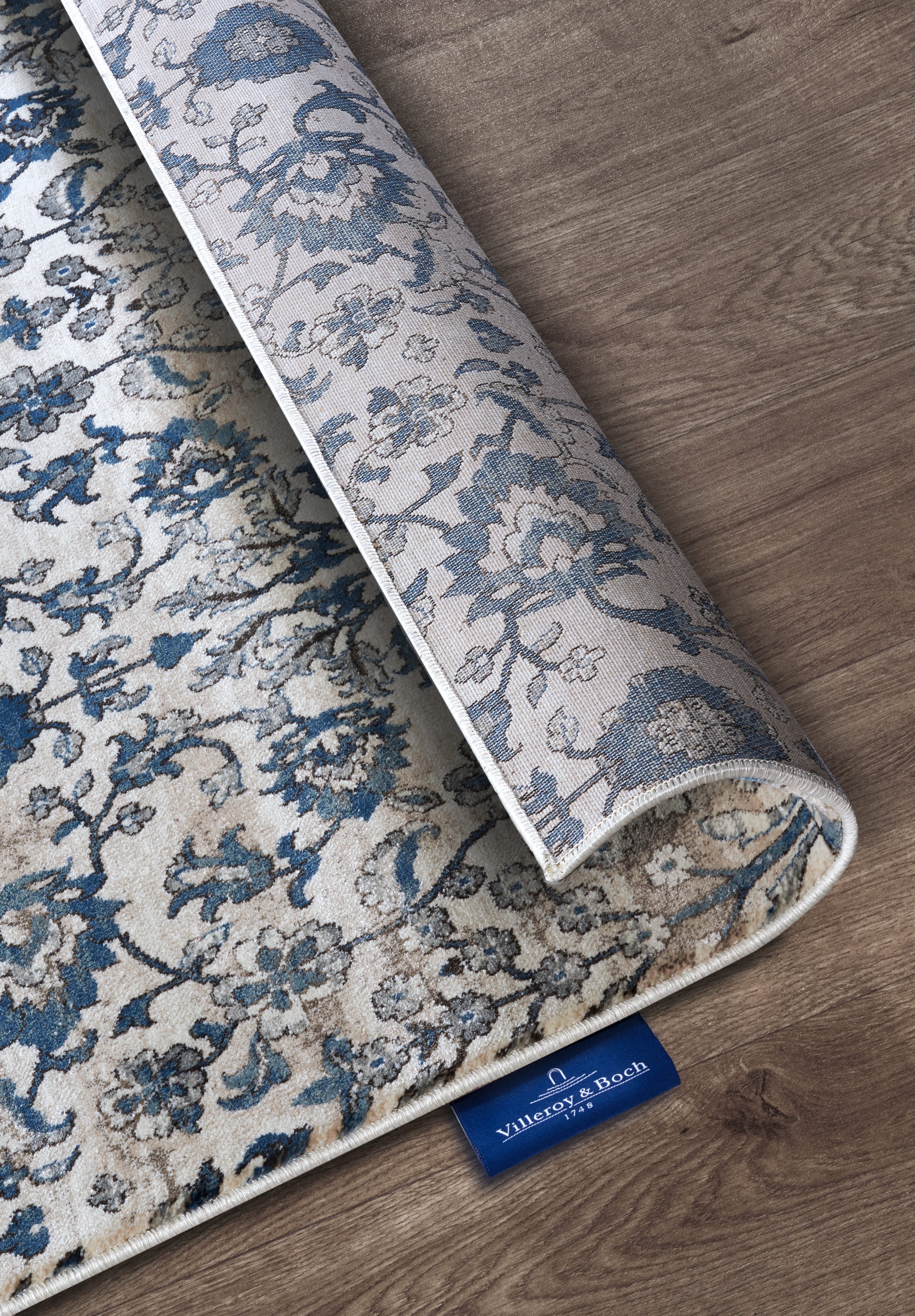 Villeroy & Boch Teppich Ernest, rechteckig, Höhe: 11 mm, Läufer, Orientalisch in einem Vintage-Look, Wohnzimmer, Kurzflor – Bild 5 von 5