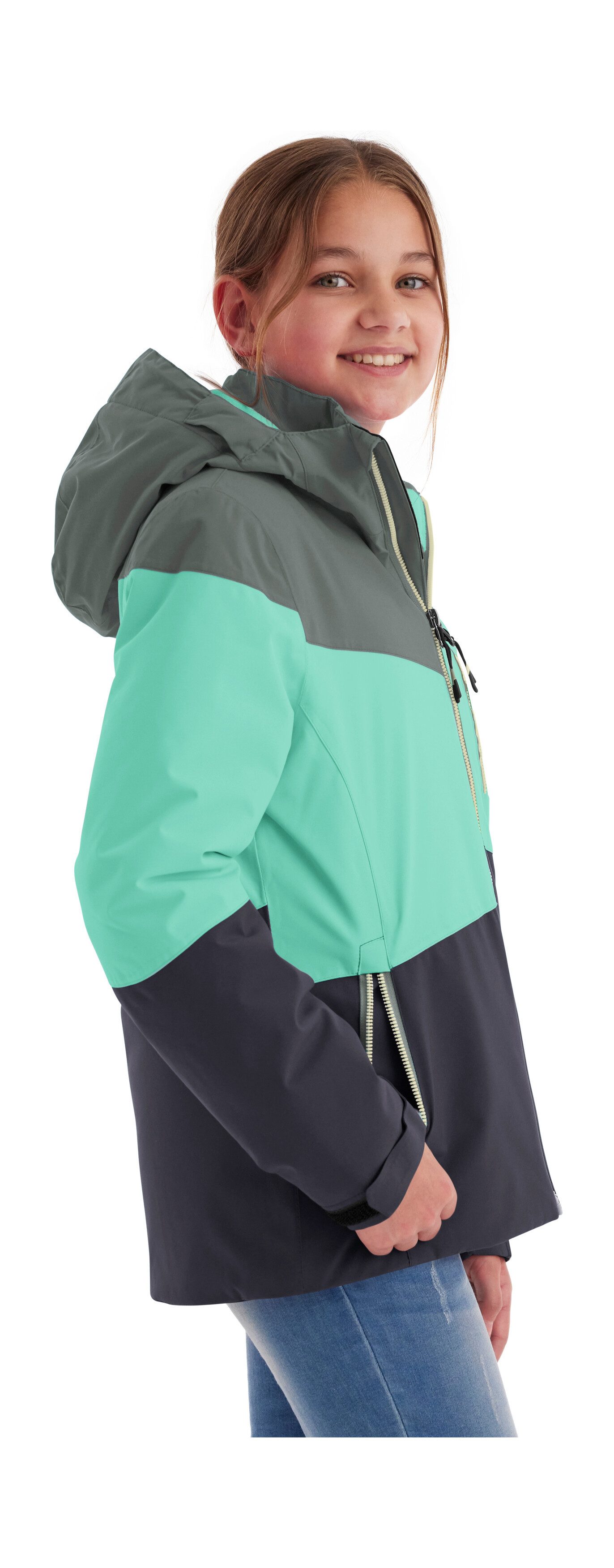 Killtec Outdoorjacke KOW 170 GRLS JCKT Funktionsjacke mit Kapuze und Schneefang, wasserdicht – Bild 3 von 5