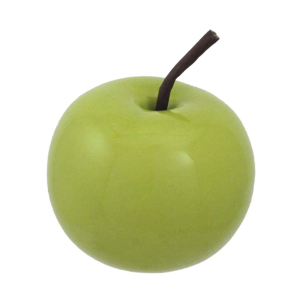 Gasper Dekoobjekt KERAMIK Deko APFEL ca 8x6,5cm.