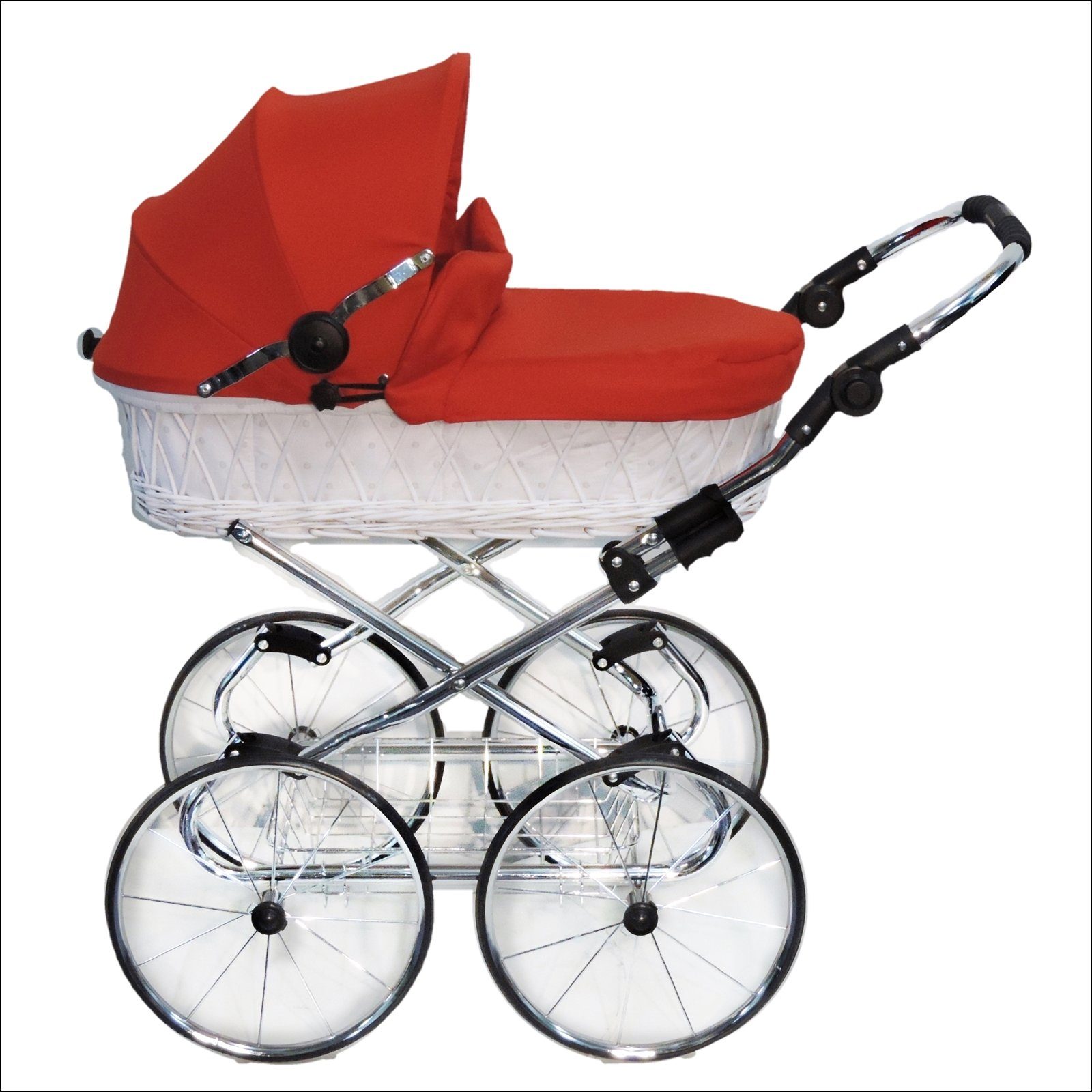Eichhorn Kinderwagen Puppenwagen klassischer Korb-Puppenwagen - günstig online kaufen