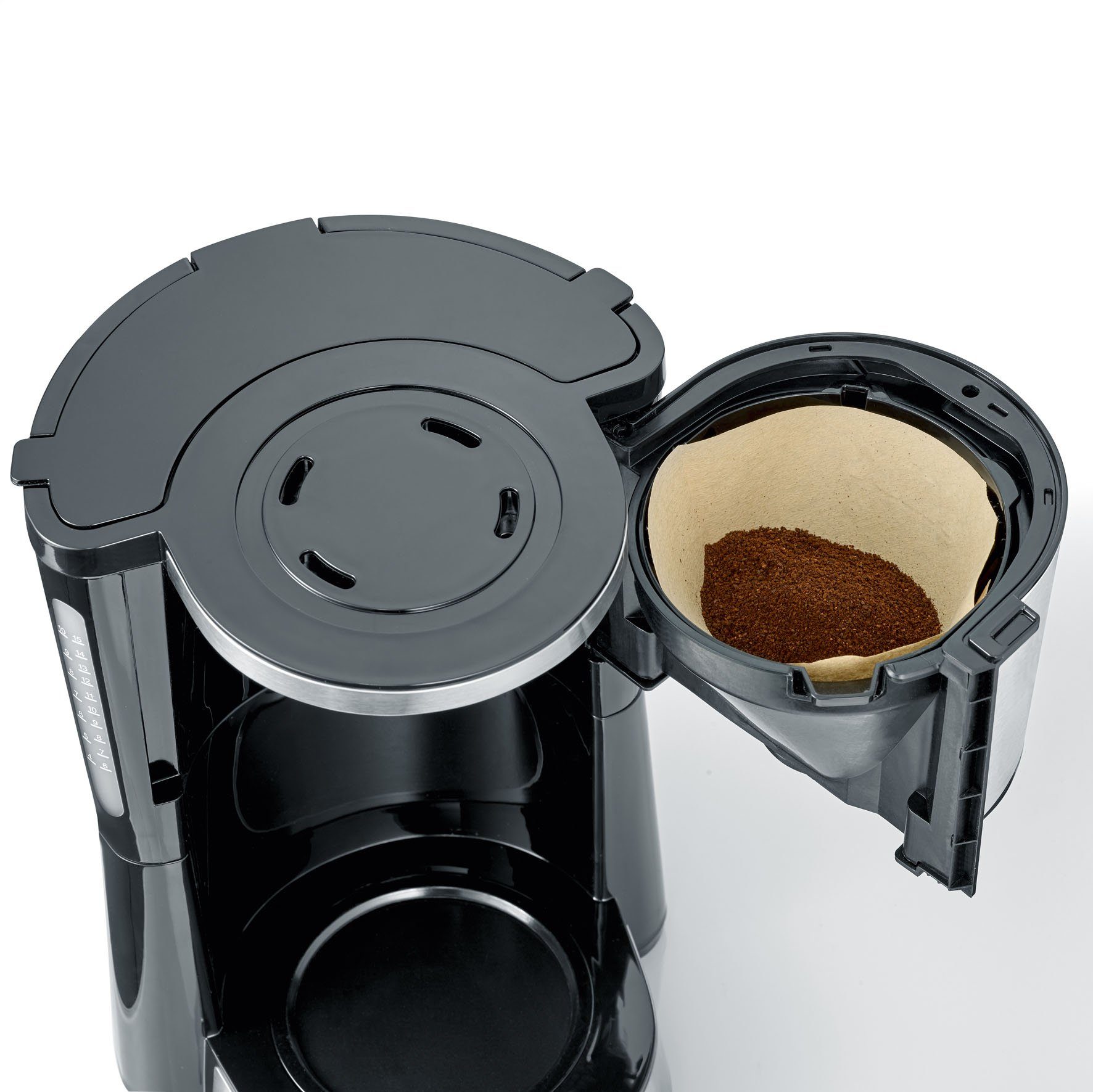 Kaffeekanne, Severin KA Papierfilter Filterkaffeemaschine 4825, 1,25l 1x4