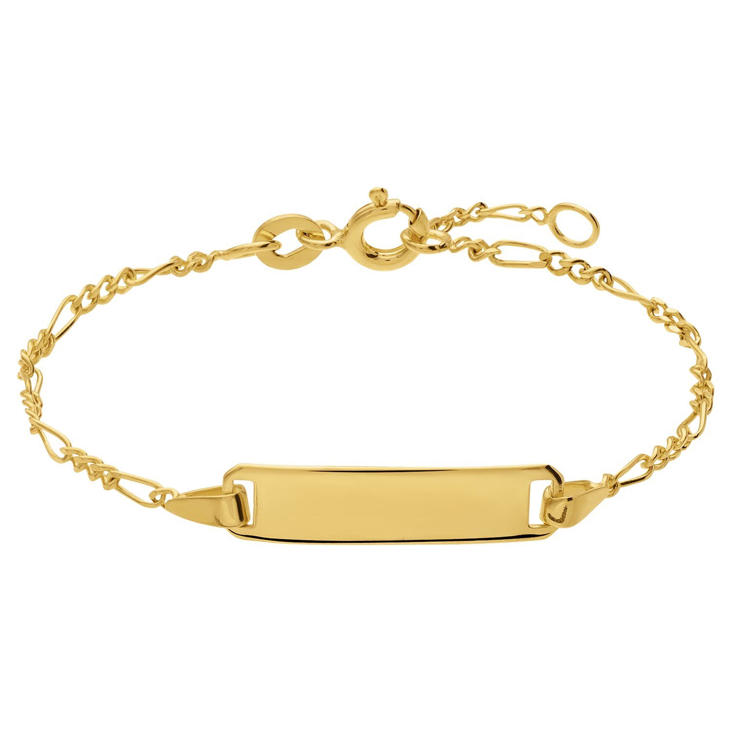 LUCARDI Armband mit Gravur Armband - 925 Silber - Gold - Kinder