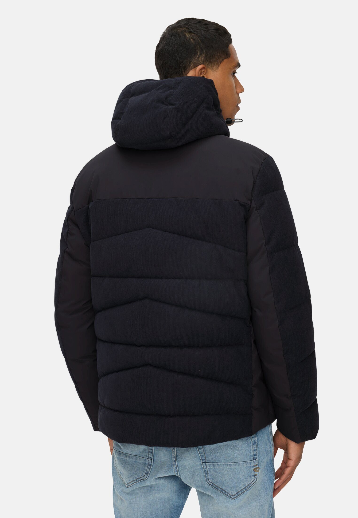 camel active Steppjacke mit abnehmbarer Kapuze Langarm Abnehmbare Kapuze Ma günstig online kaufen