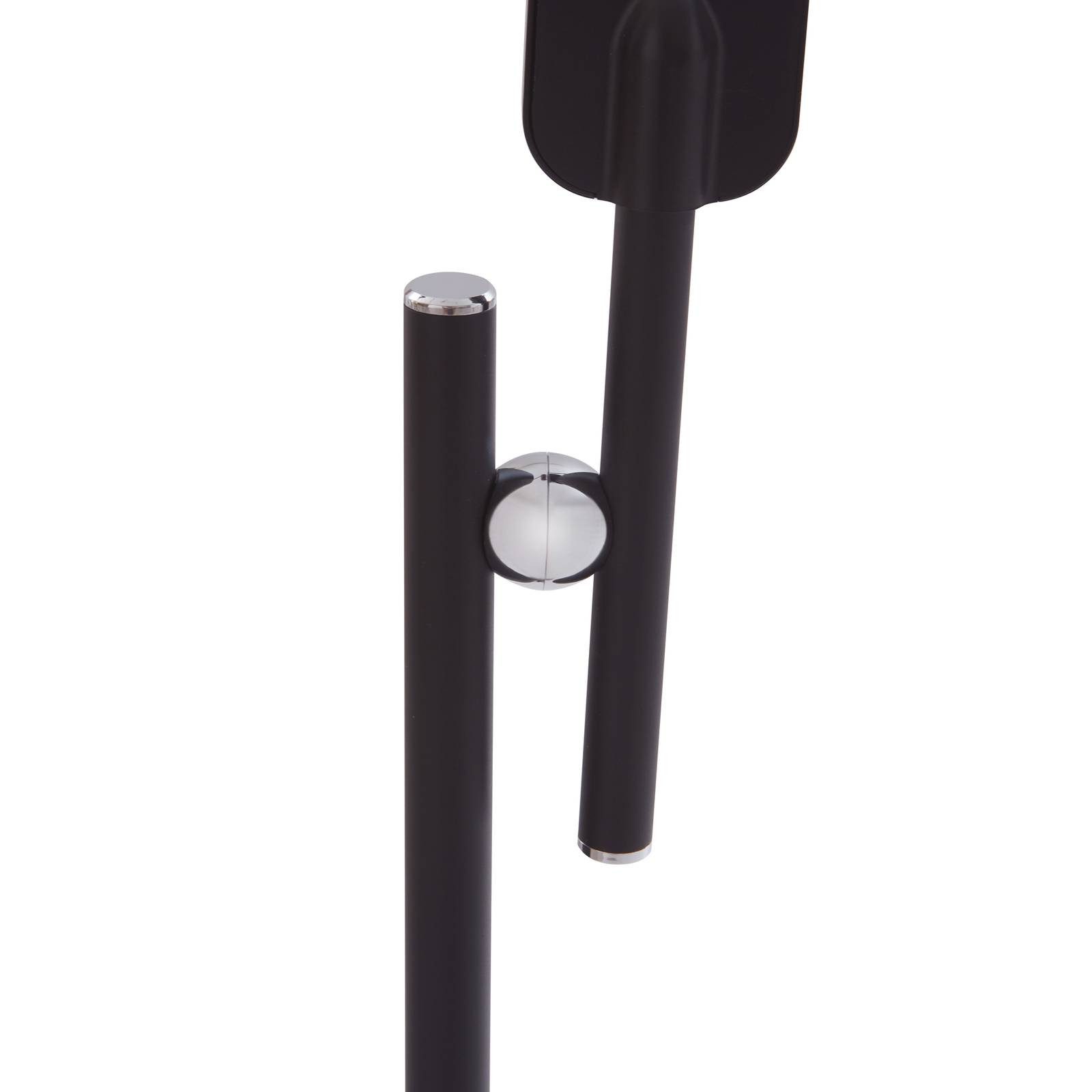 Lindby Schreibtischlampe Valtorin, LED, Kunststoff Schwarz universalweiß IP20, 1 x 7,2 W LED, universalweiß