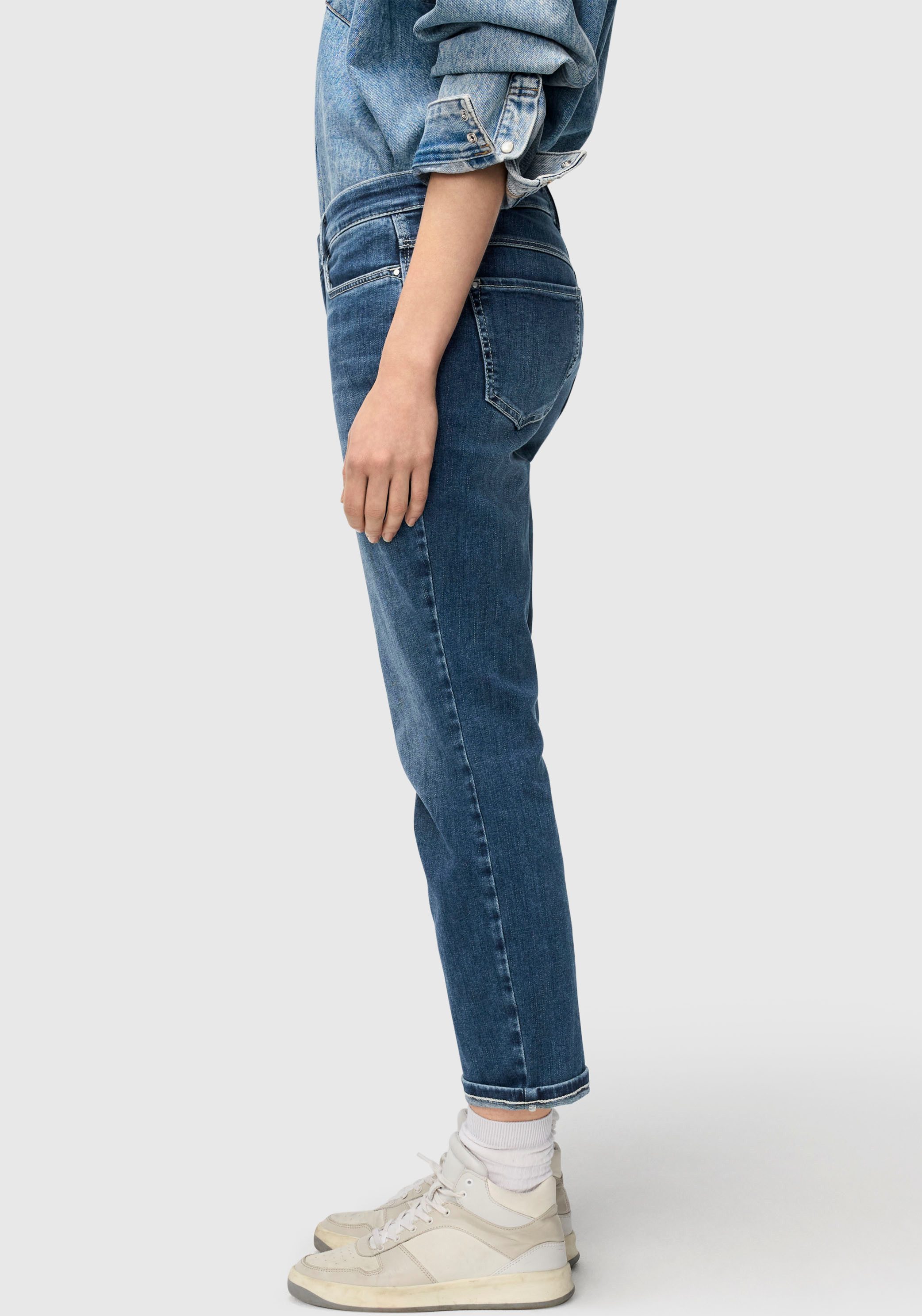 MAC 7/8-Jeans DREAM cropped auth. Innovativer Hyperstretch Denim mit figurformendem Shaping-Effekt