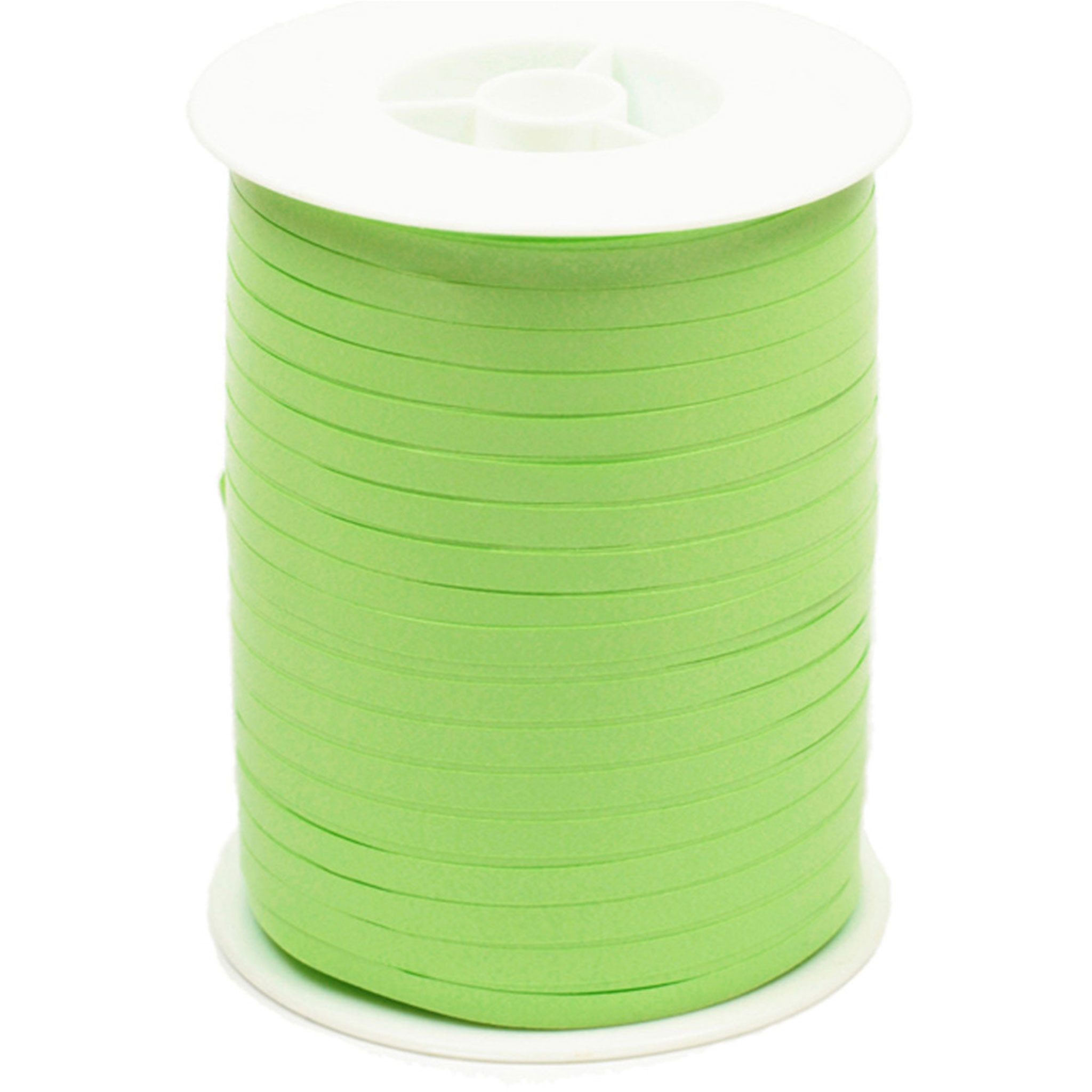 Star Geschenkband, Geschenkband Ringelband 5mm x 500m Rolle Lindgrün / Maigrün
