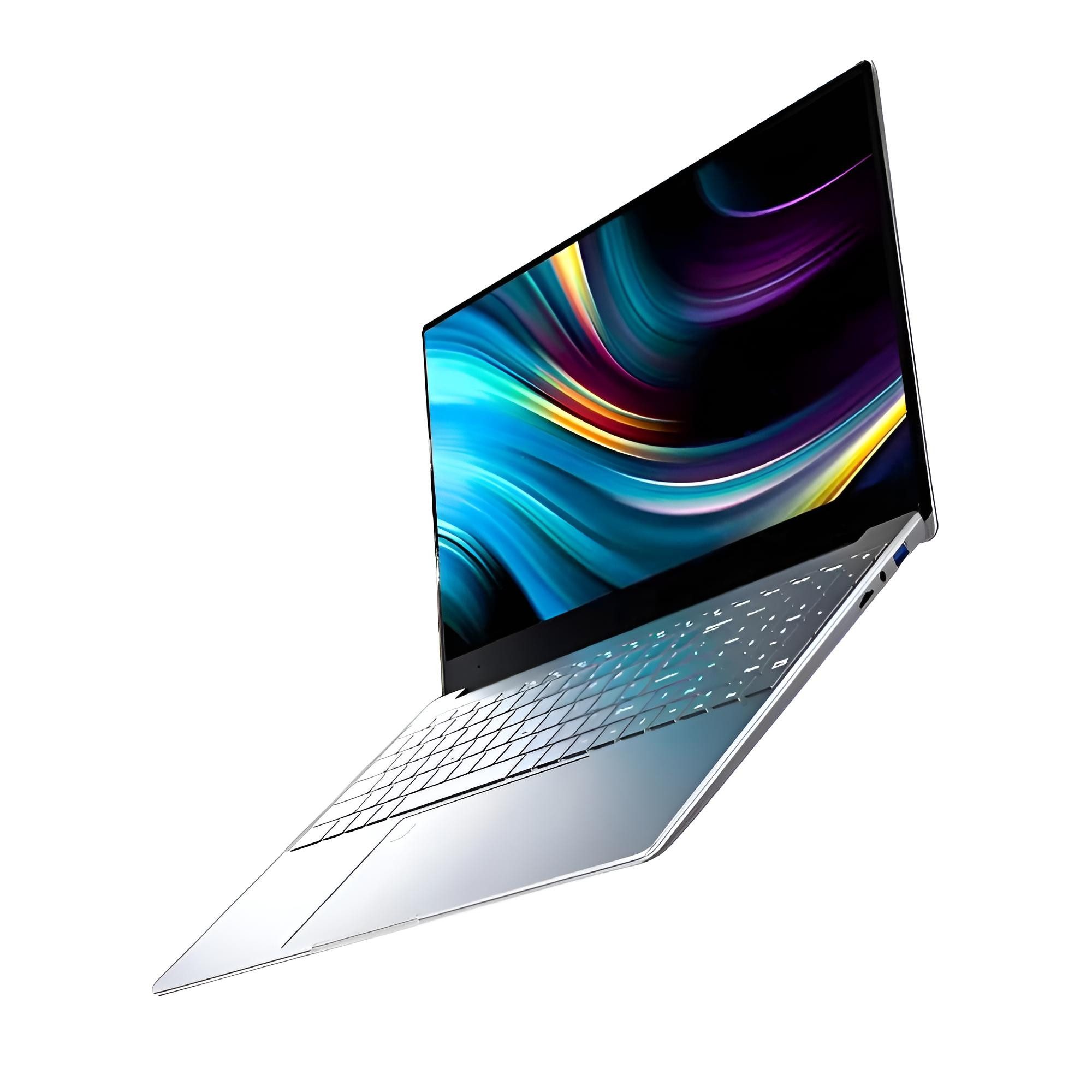 Goldstern-Tech Notebook (35,56 cm/14 Zoll, Intel N4000, Intel UHD Graphics 600, 256 GB SSD, Ultraleichter Laptop mit Windows 11 Pro und hoher Akkuausdauer)