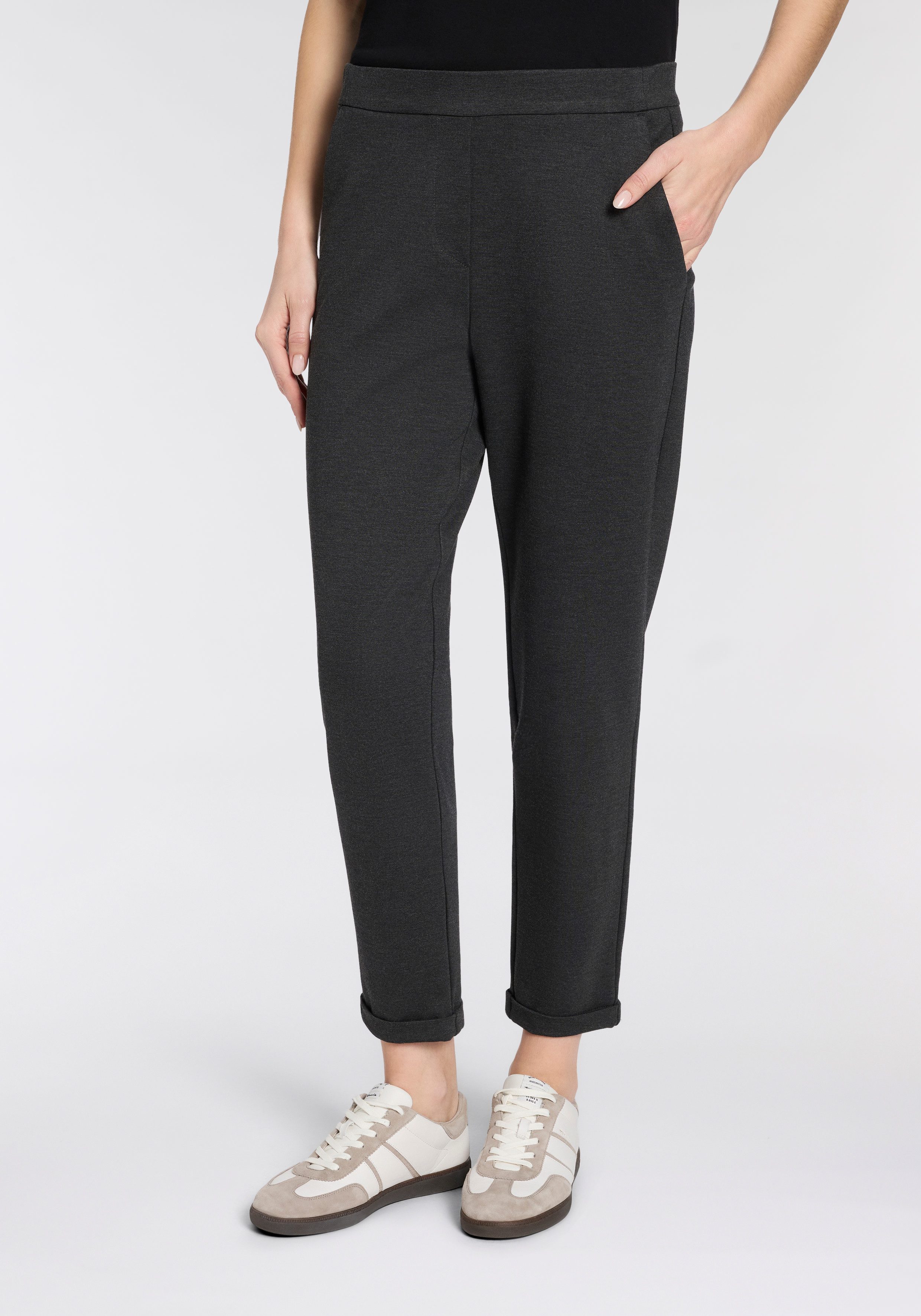 MAC Jerseyhose CAMI Chino mit weichem Griff